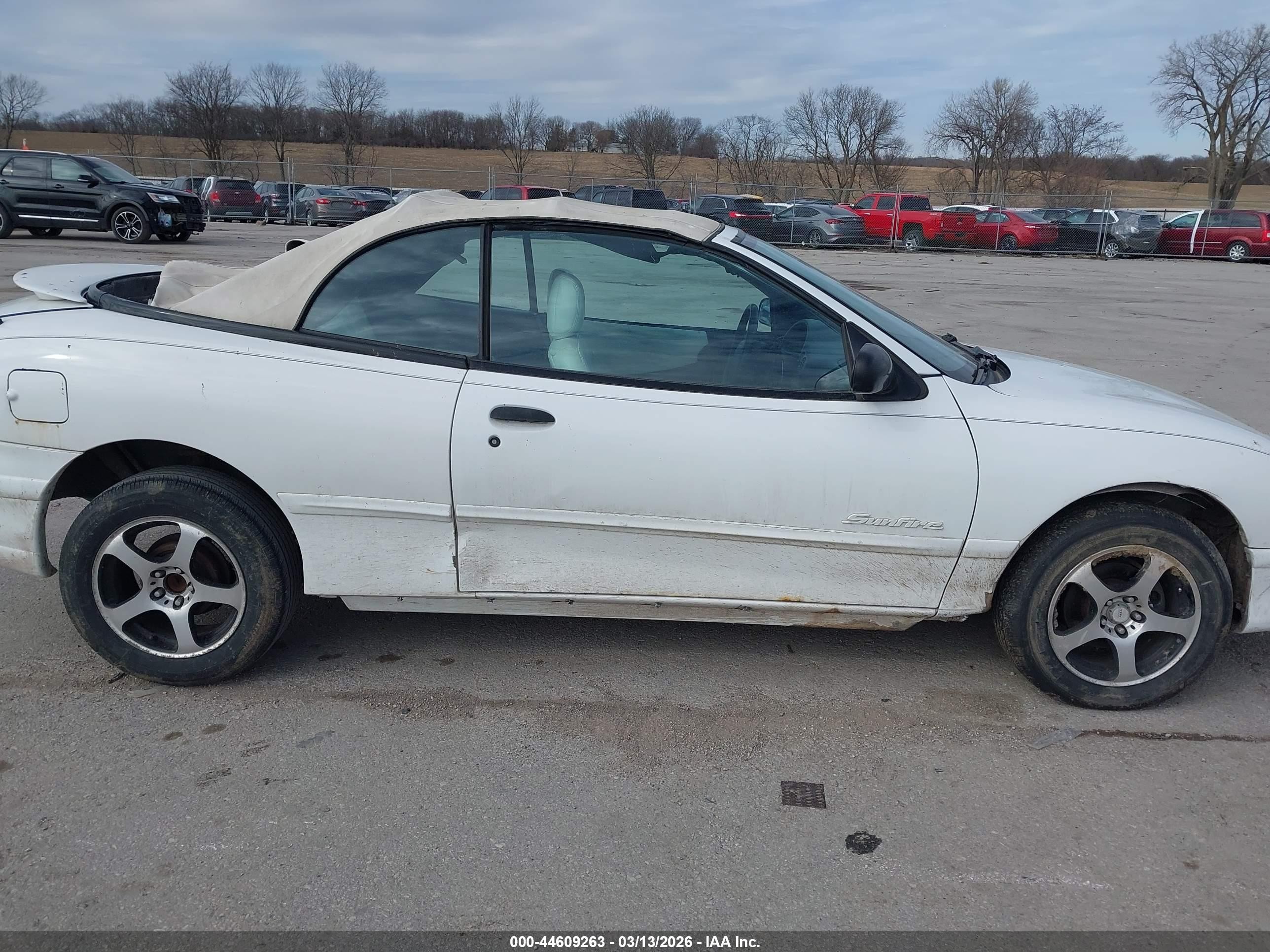 1997 Pontiac Sunfire Se White vin: 4G2JB32T4VB202989