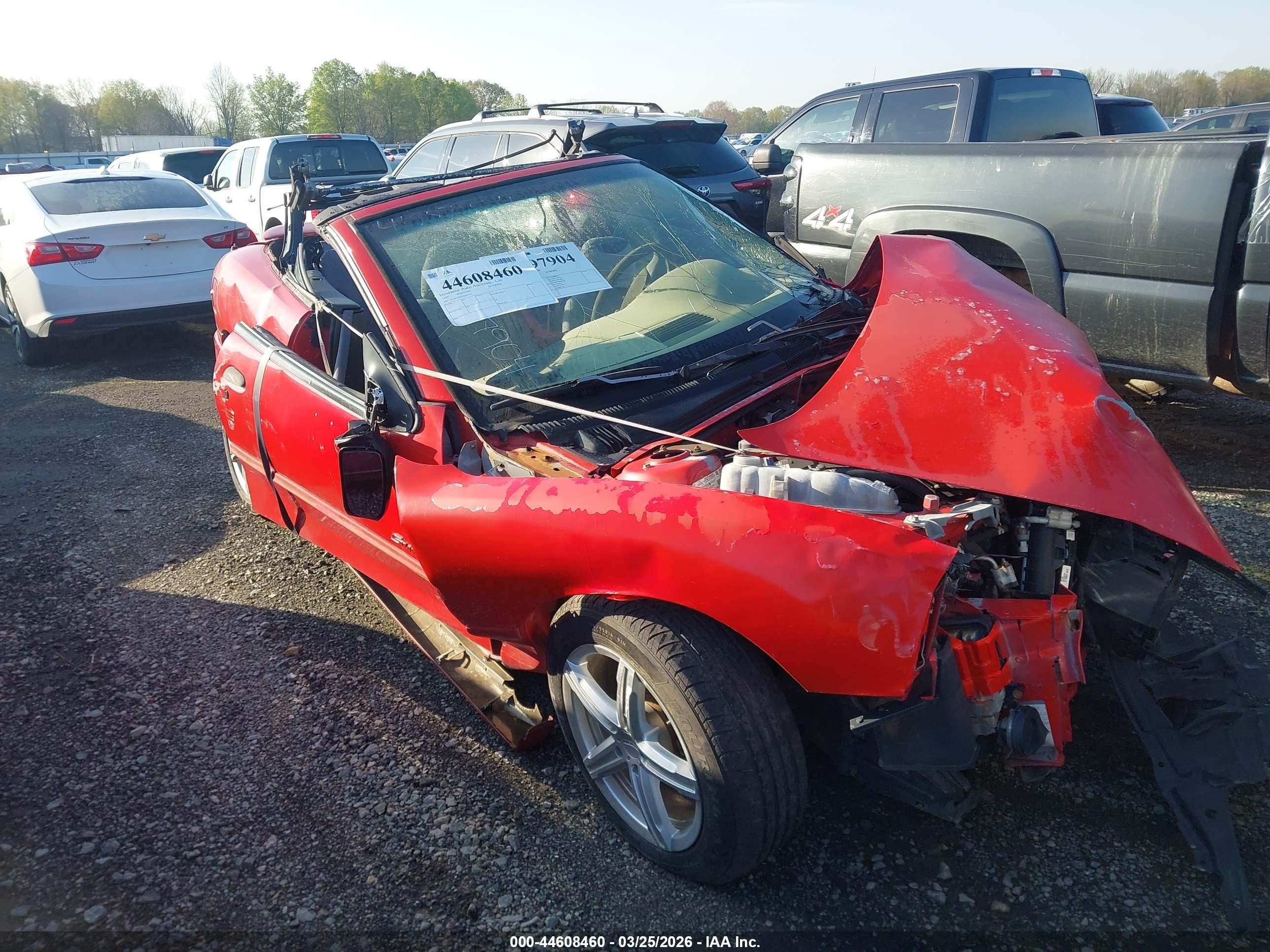 1997 Pontiac Sunfire Se Red vin: 4G2JB32T8VB201117