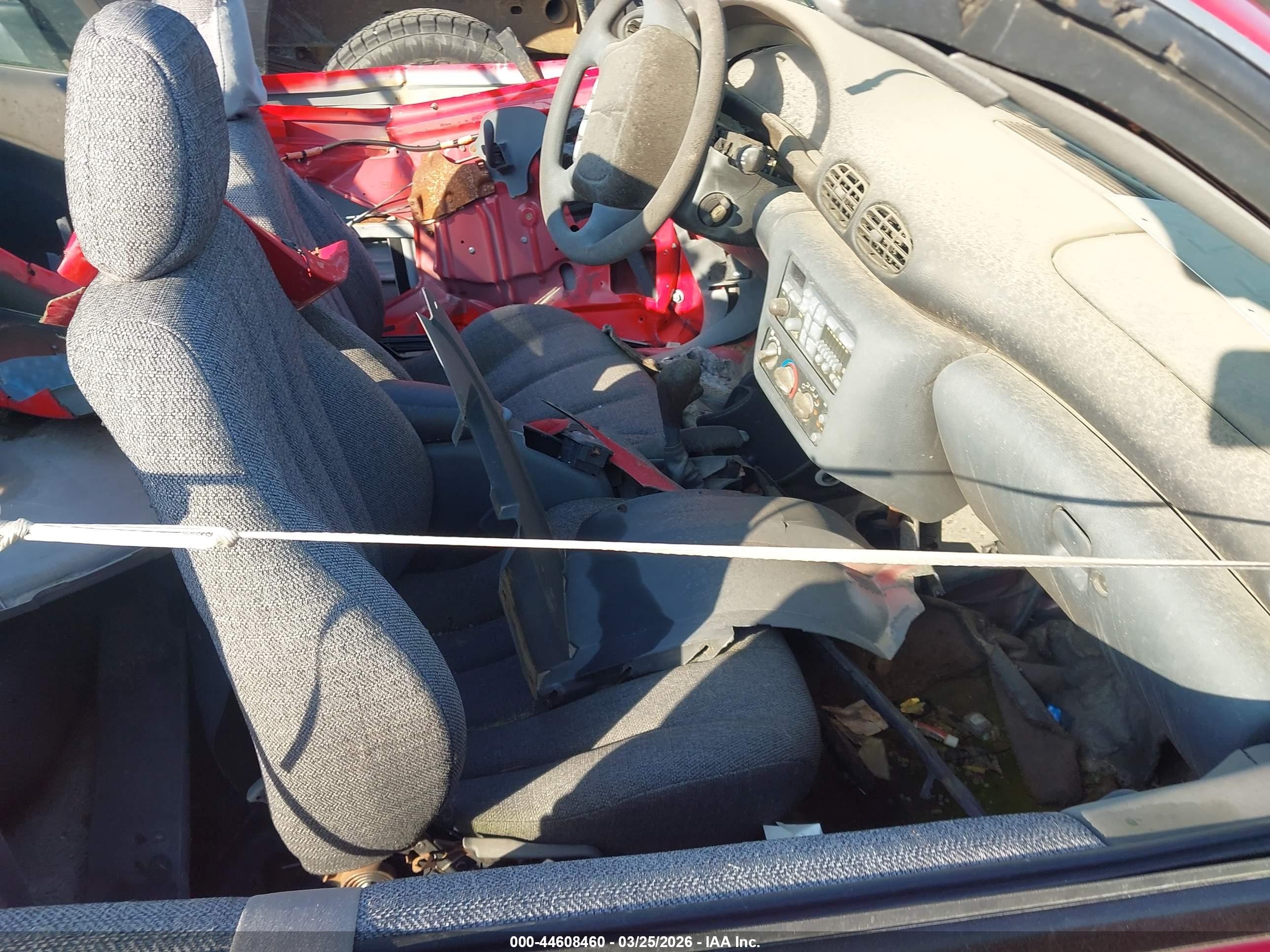 1997 Pontiac Sunfire Se Red vin: 4G2JB32T8VB201117