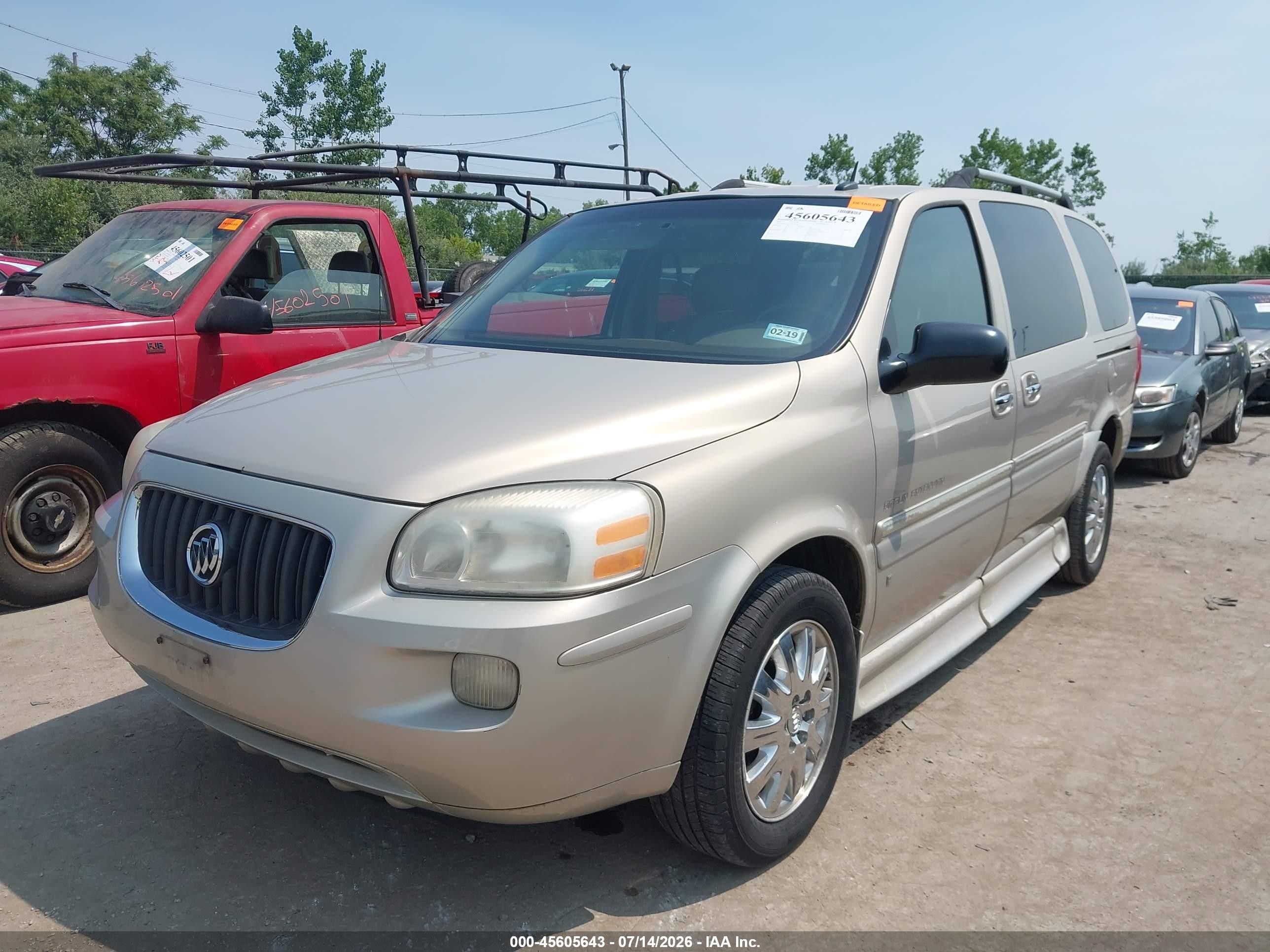 2007 Buick Terraza Cxl Gold vin: 4GLDV13147D163152