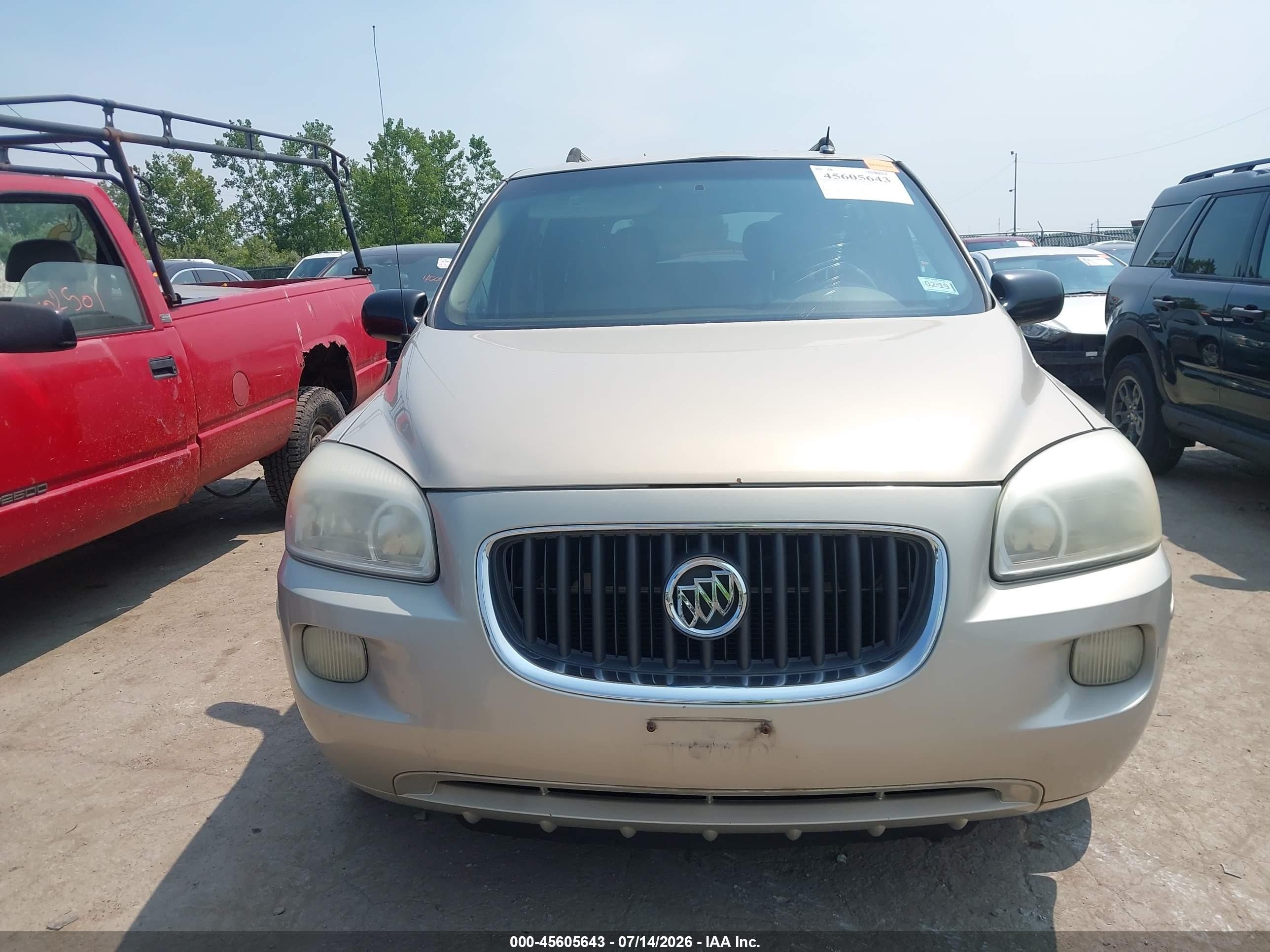 2007 Buick Terraza Cxl Gold vin: 4GLDV13147D163152