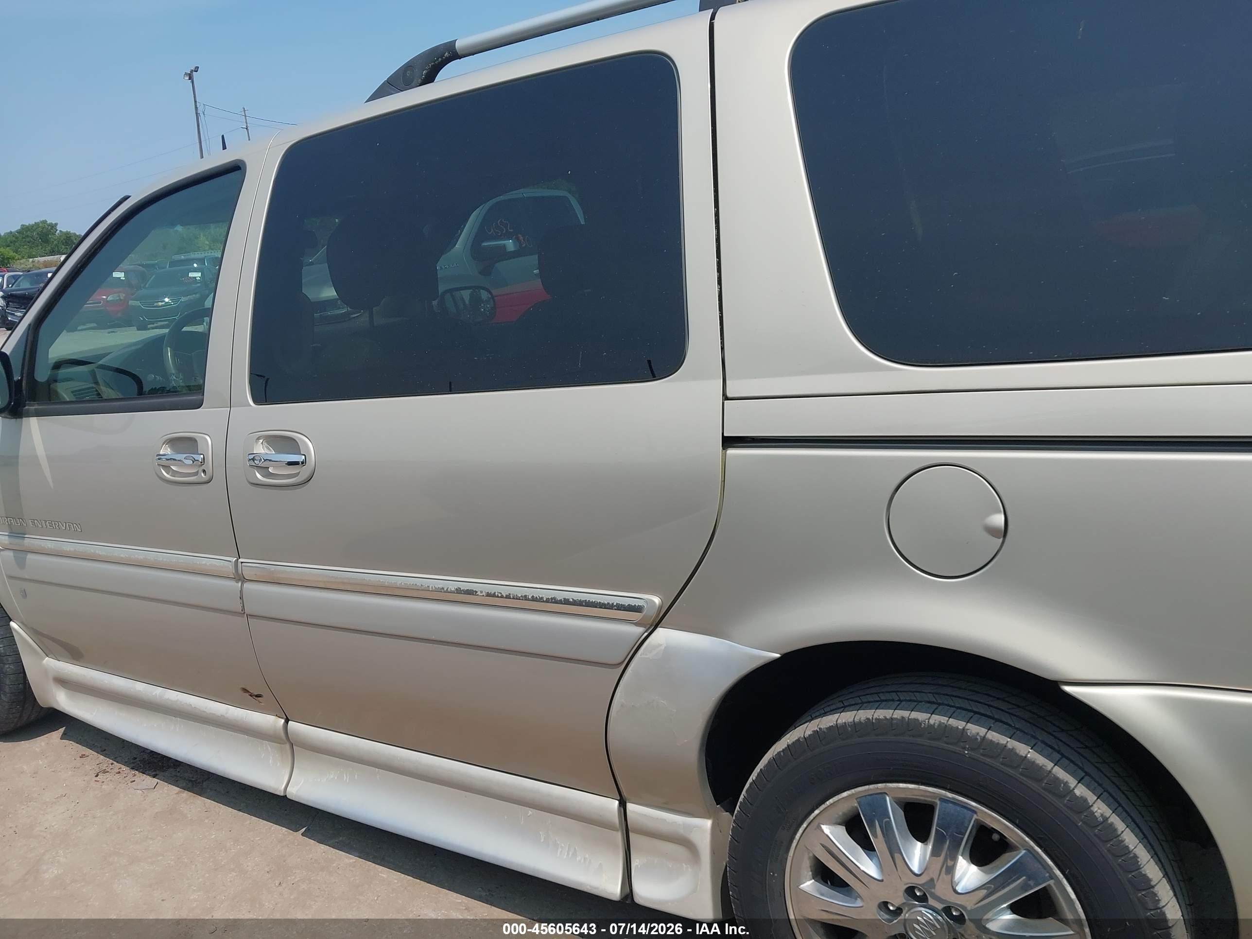 2007 Buick Terraza Cxl Gold vin: 4GLDV13147D163152
