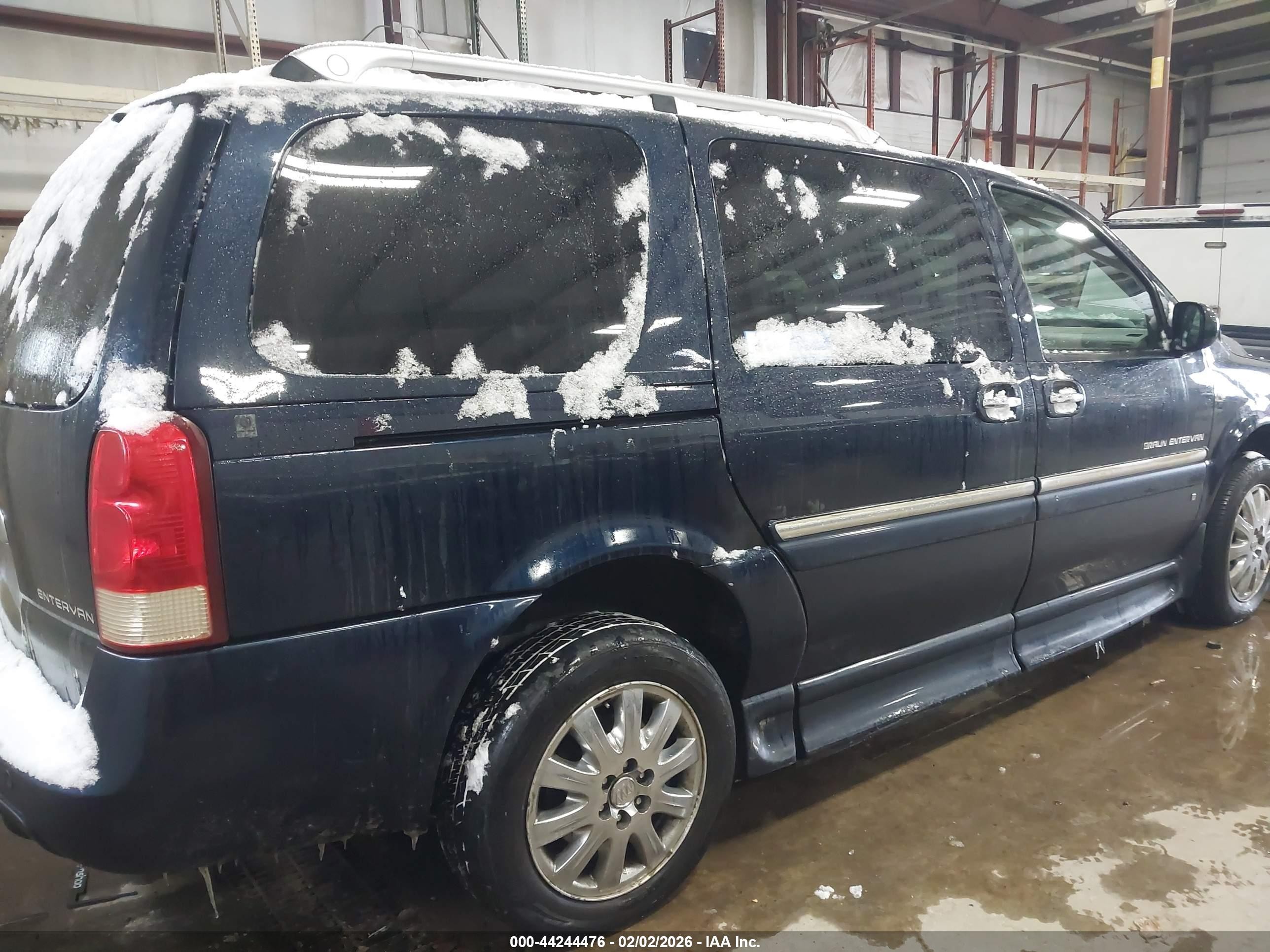 2006 Buick Terraza Cx Blue vin: 4GLDV13L86D160822