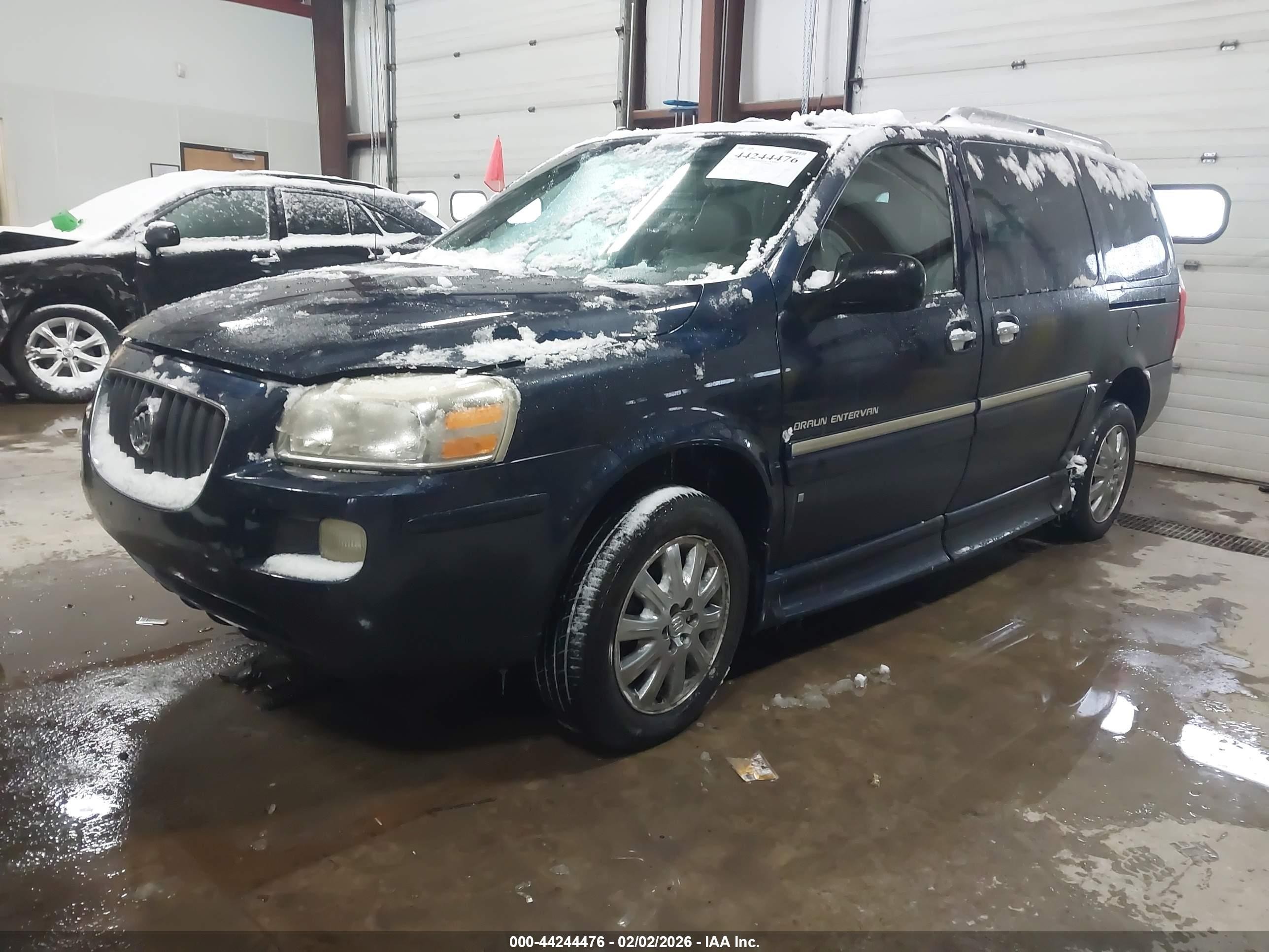 2006 Buick Terraza Cx Blue vin: 4GLDV13L86D160822