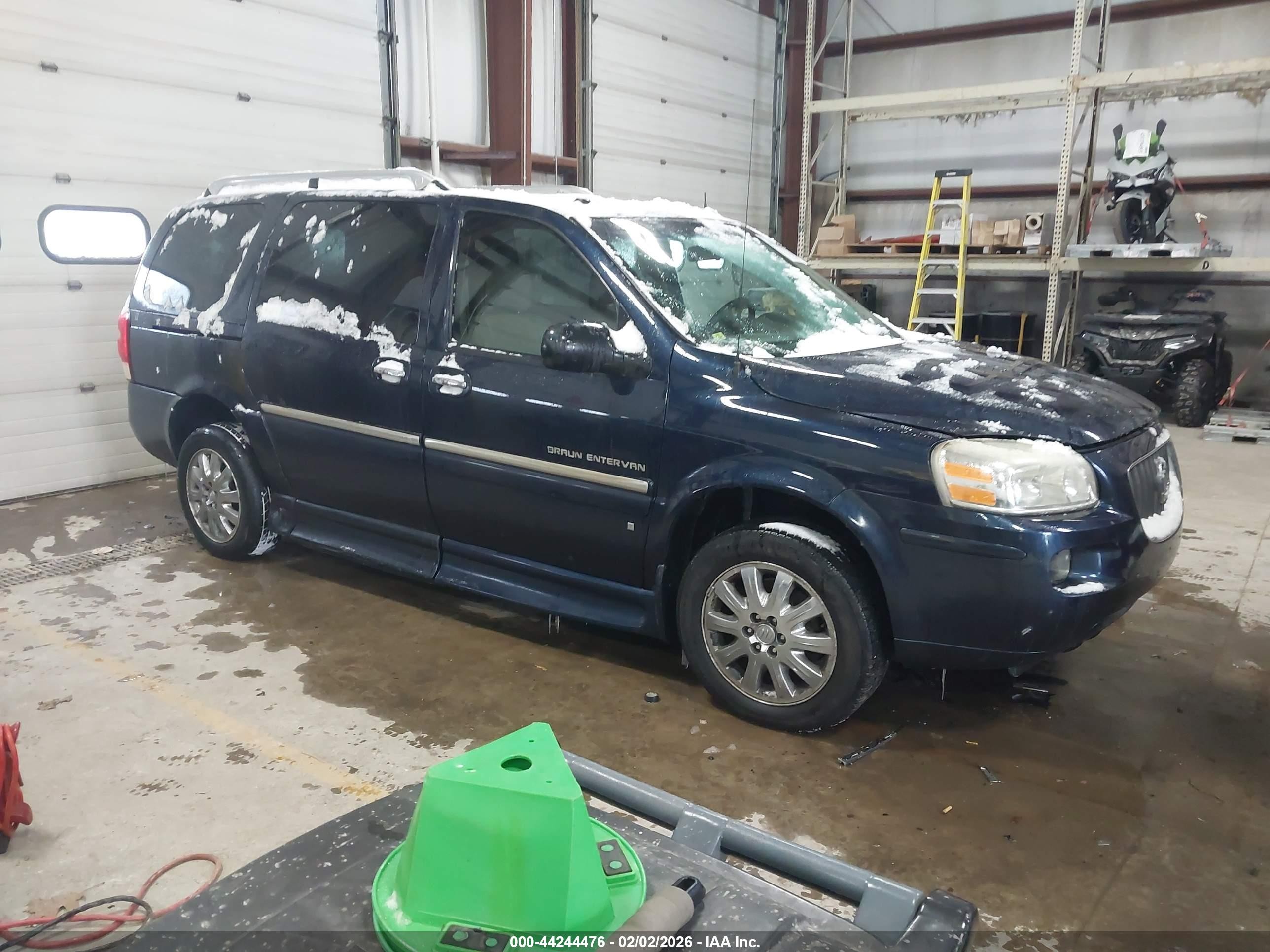 2006 Buick Terraza Cx Blue vin: 4GLDV13L86D160822