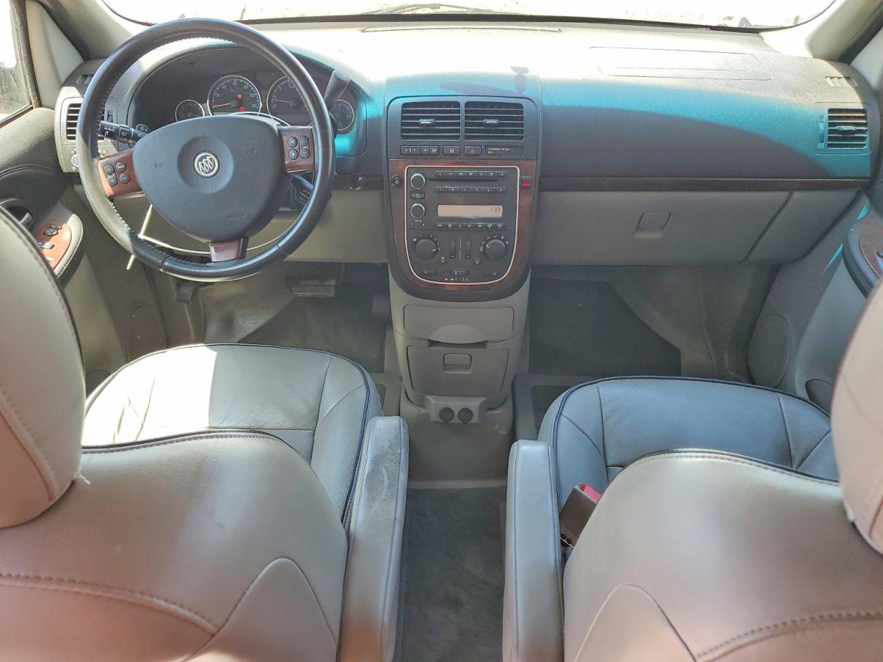 2007 Buick Terraza Incomplete White vin: 4GLDV13W37D210537