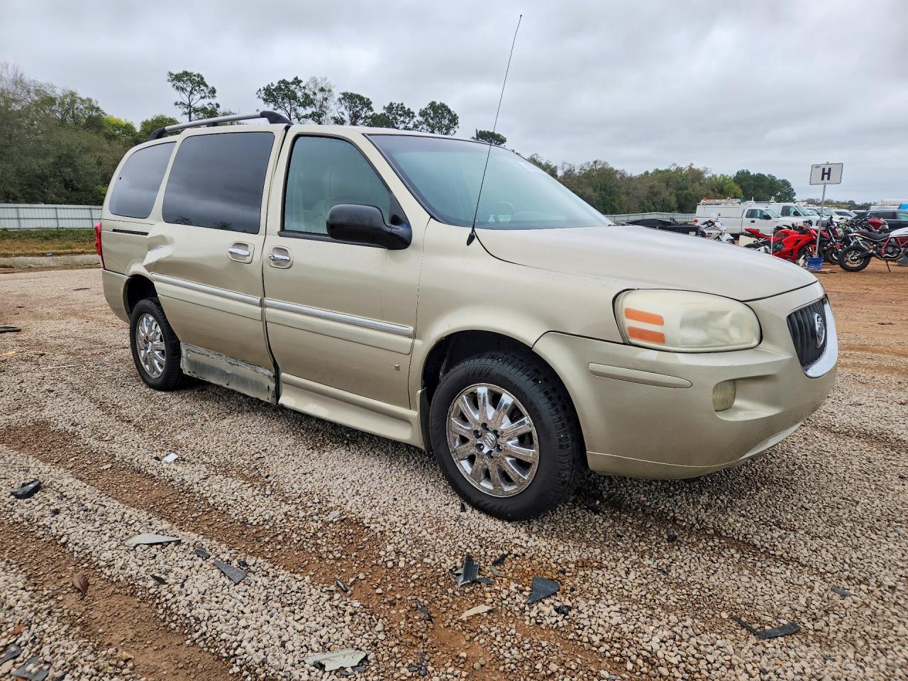 2007 Buick Terraza Incomplete Tan vin: 4GLDV13W77D194066