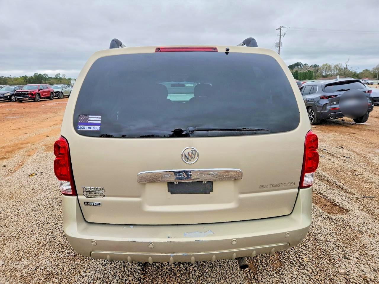 2007 Buick Terraza Incomplete Tan vin: 4GLDV13W77D194066