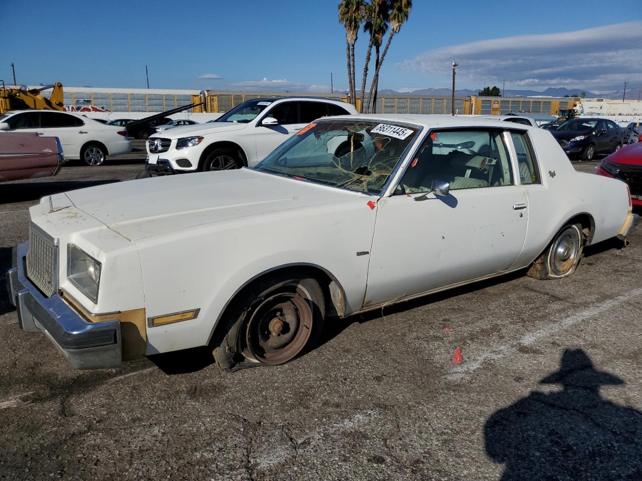 1980 Buick Regal White vin: 4J47AAH164120