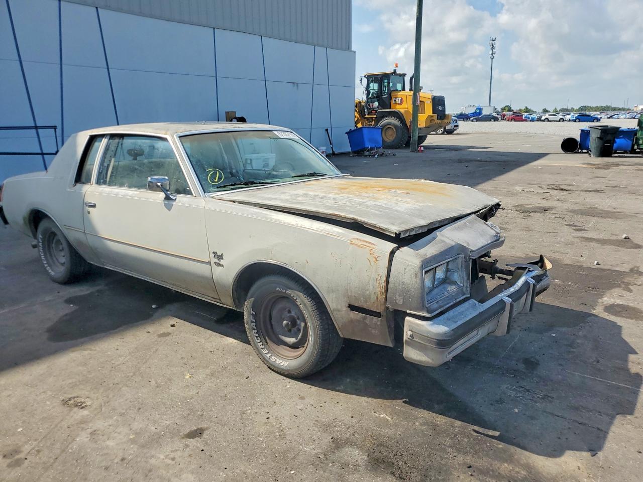 1980 Buick Regal Gray vin: 4J47SAG183156