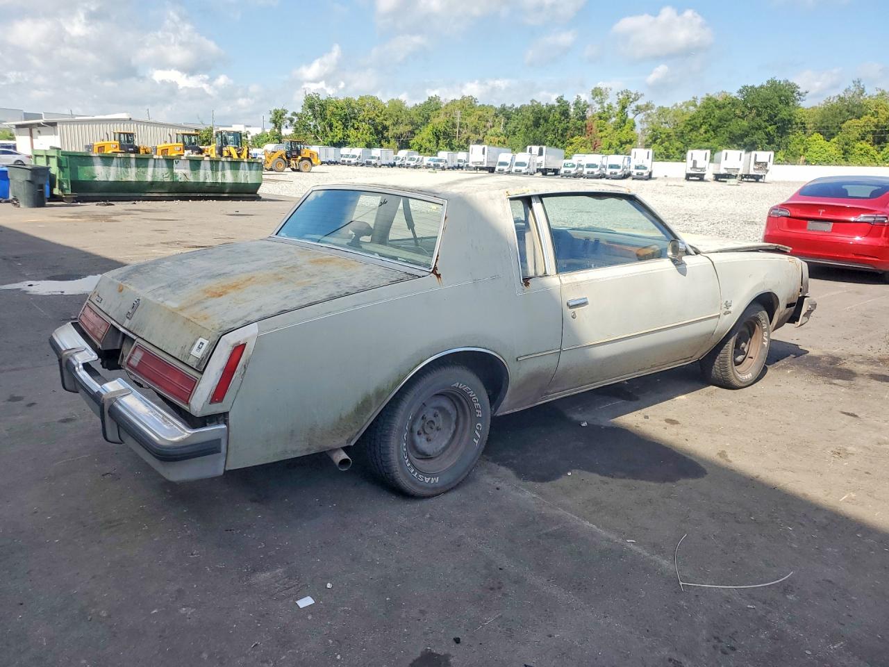 1980 Buick Regal Gray vin: 4J47SAG183156