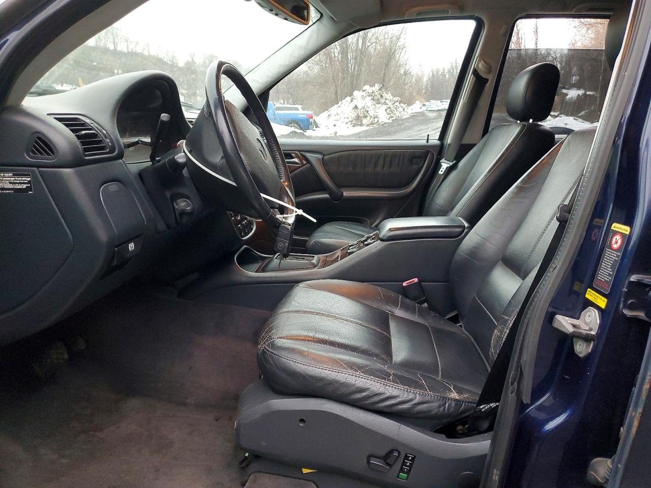 2001 Mercedes-benz Ml 320 Blue vin: 4JGAB54E01A246846