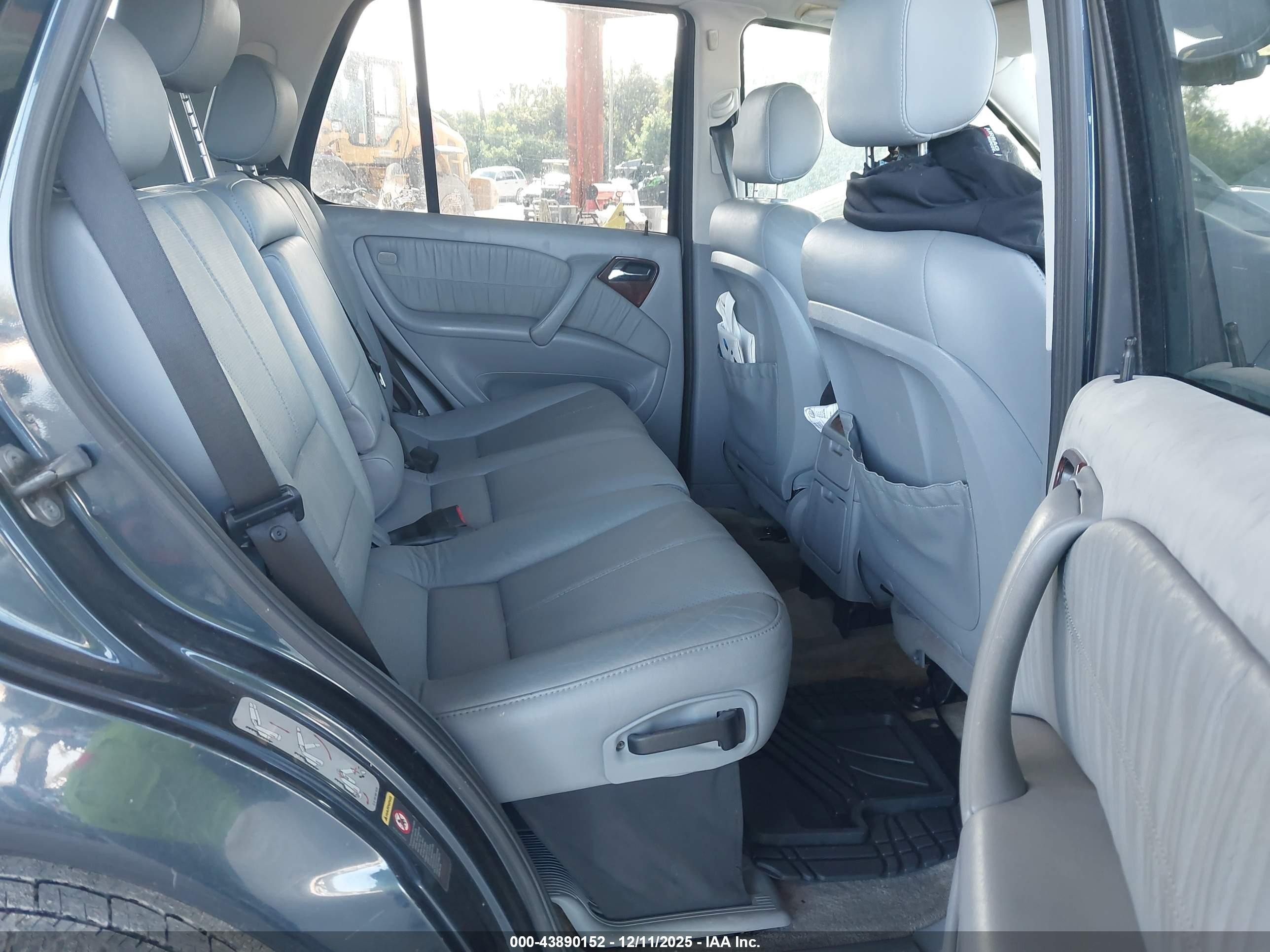 2001 Mercedes-benz Ml 320   Синий vin: 4JGAB54E01A282116