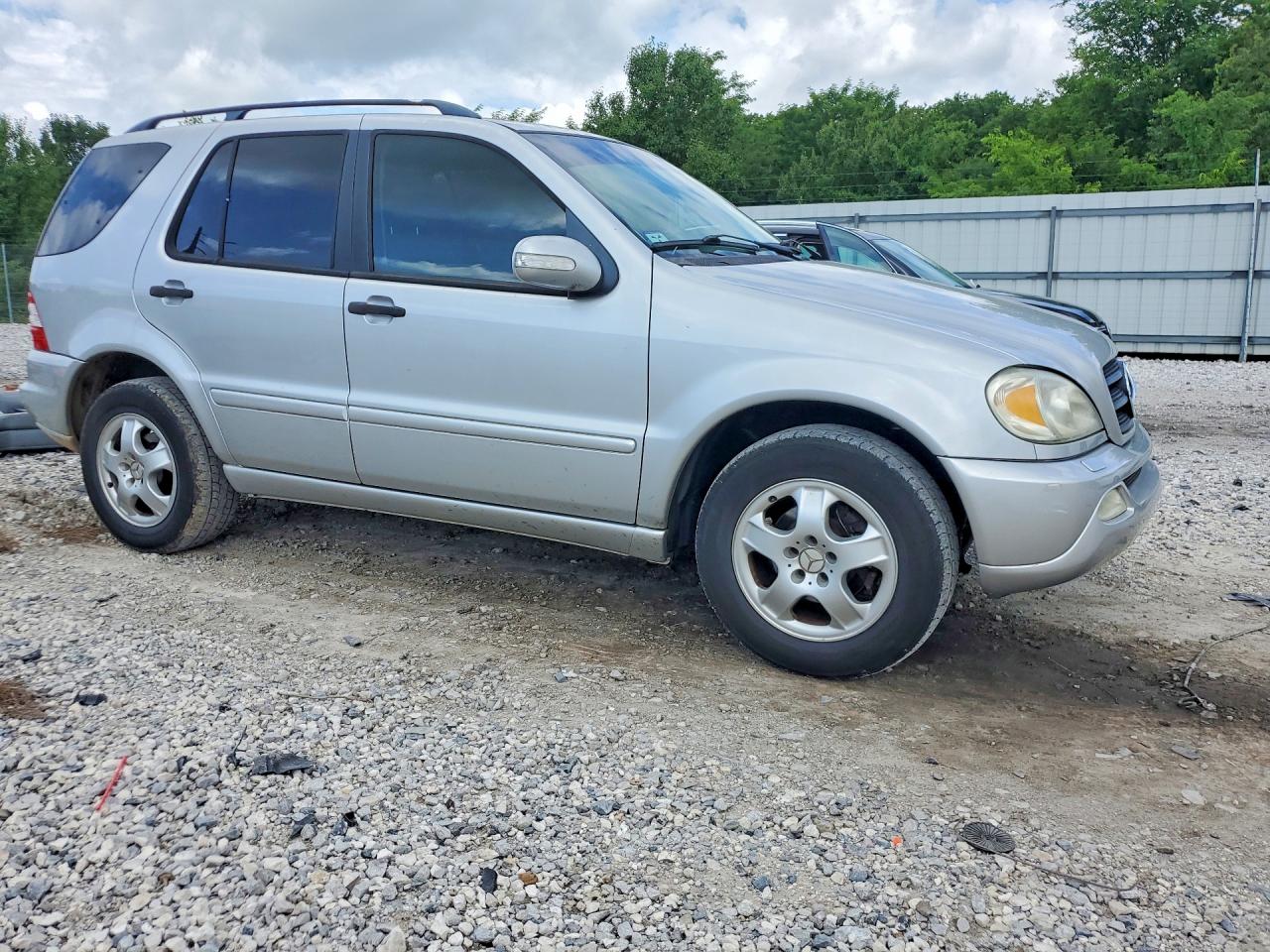 2002 Mercedes-benz Ml 320 Silver vin: 4JGAB54E02A317707