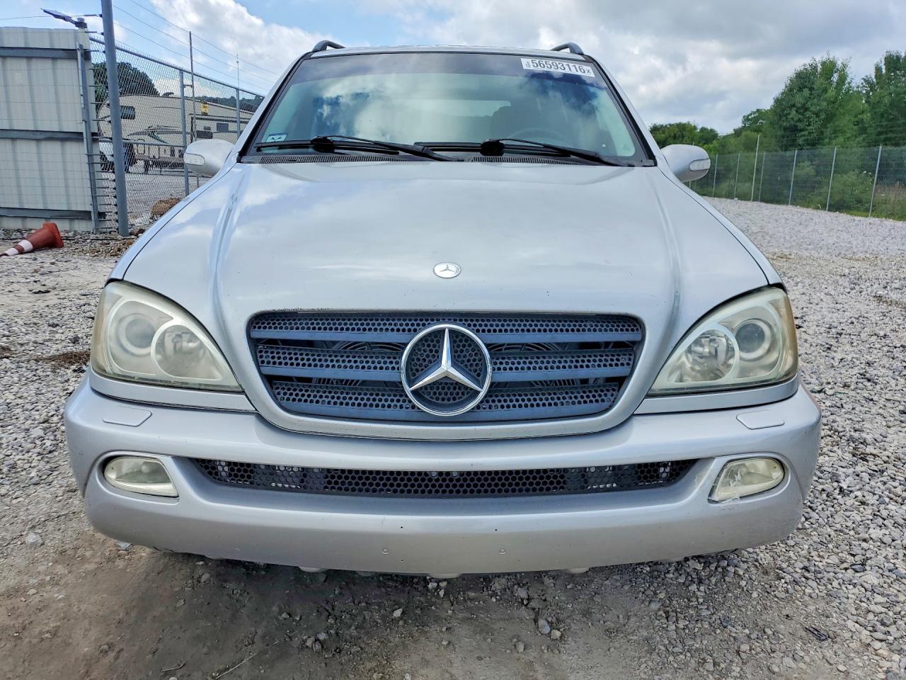 2002 Mercedes-benz Ml 320 Silver vin: 4JGAB54E02A317707