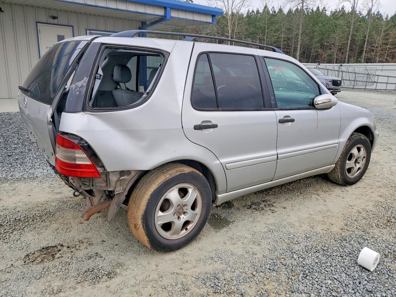 2003 Mercedes-benz Ml 320 Серый vin: 4JGAB54E03A379206