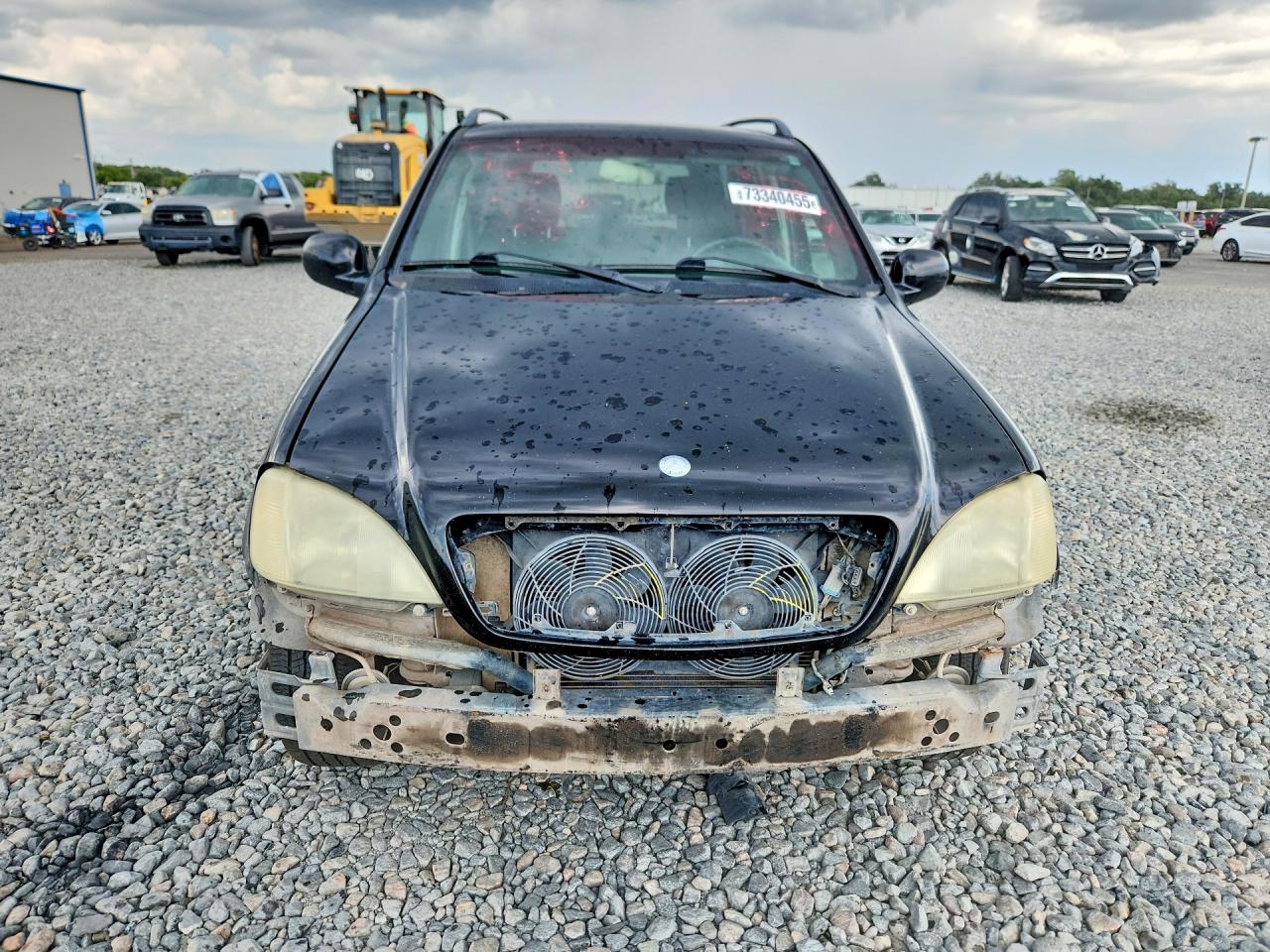 2000 Mercedes-benz Ml 320 Black vin: 4JGAB54E0YA153433