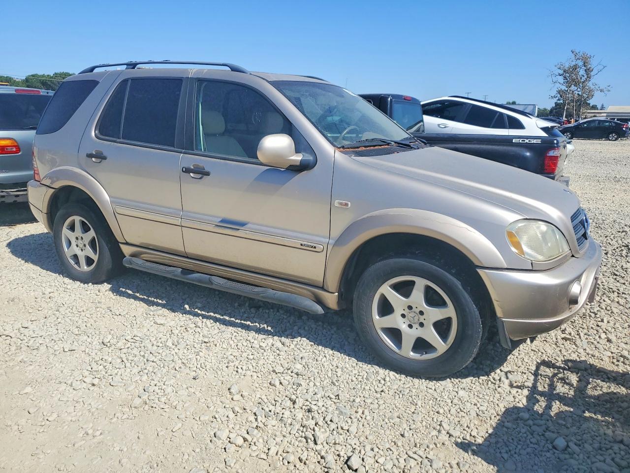 2001 Mercedes-benz Ml 320 Tan vin: 4JGAB54E11A258407