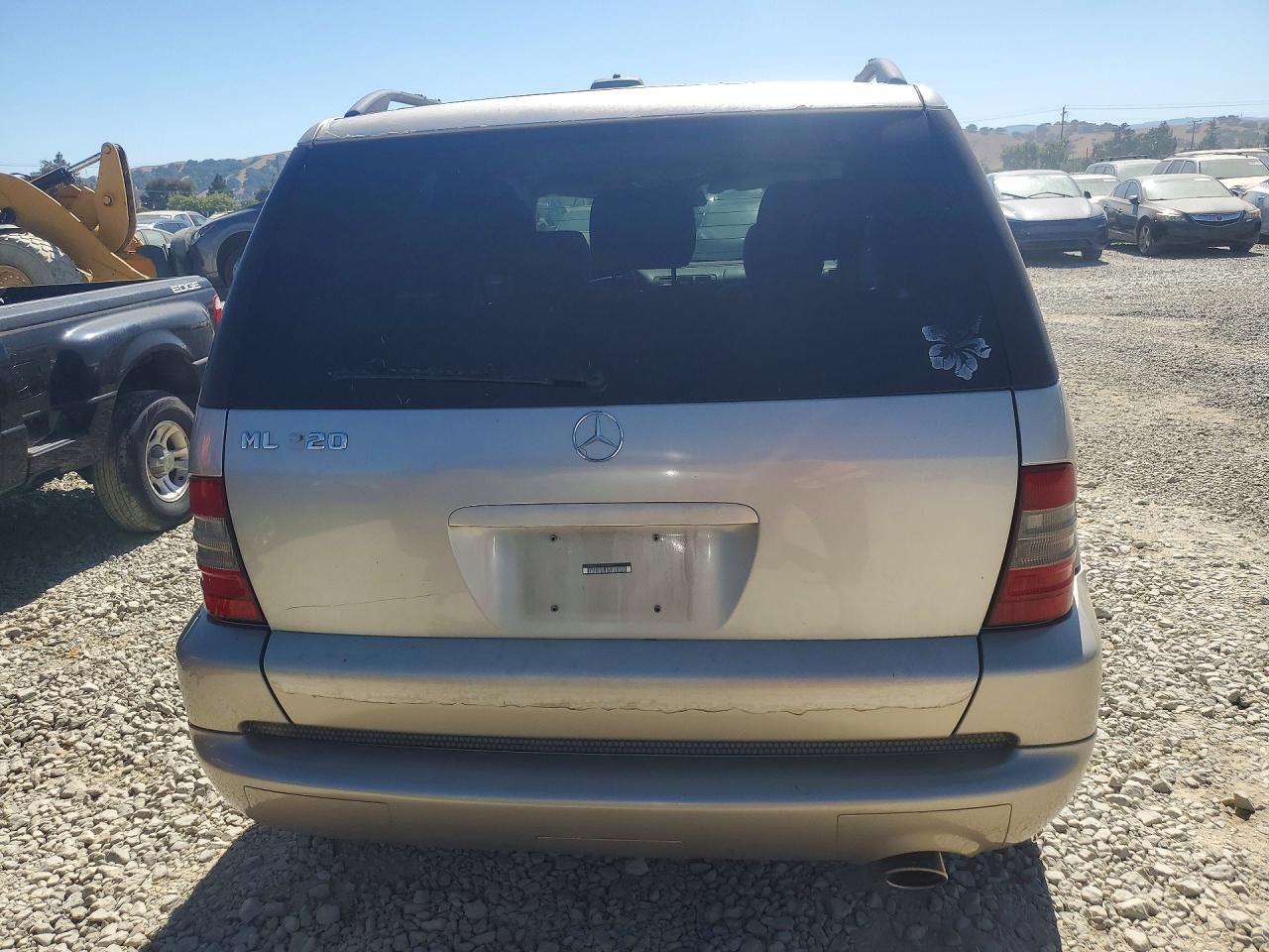 2001 Mercedes-benz Ml 320 Tan vin: 4JGAB54E11A258407