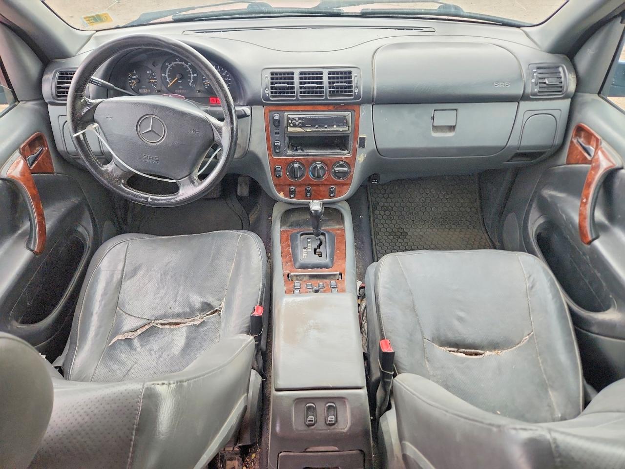 1998 Mercedes-benz Ml 320 Burgundy vin: 4JGAB54E1WA013551