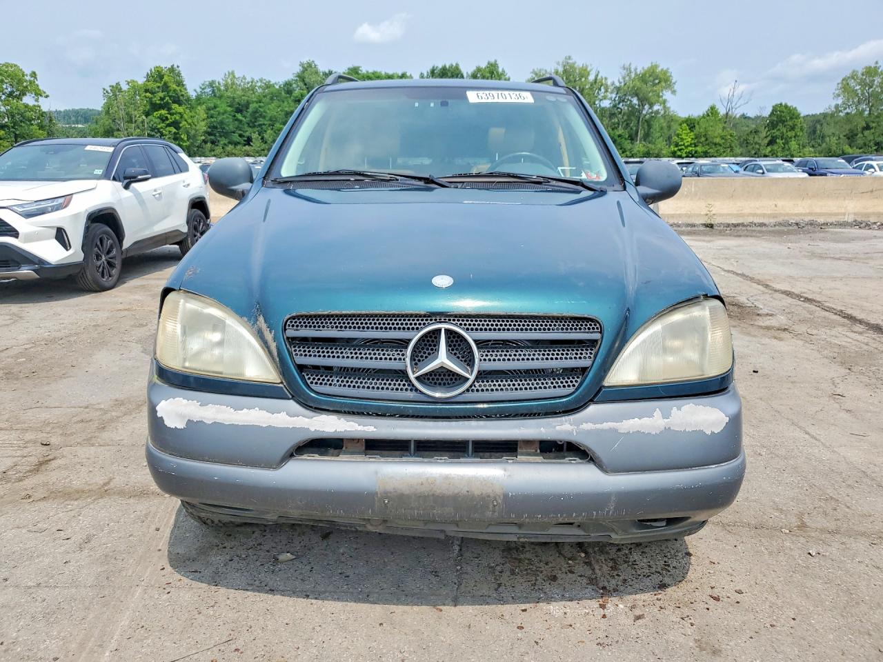 1998 Mercedes-benz Ml 320 Green vin: 4JGAB54E1WA049854