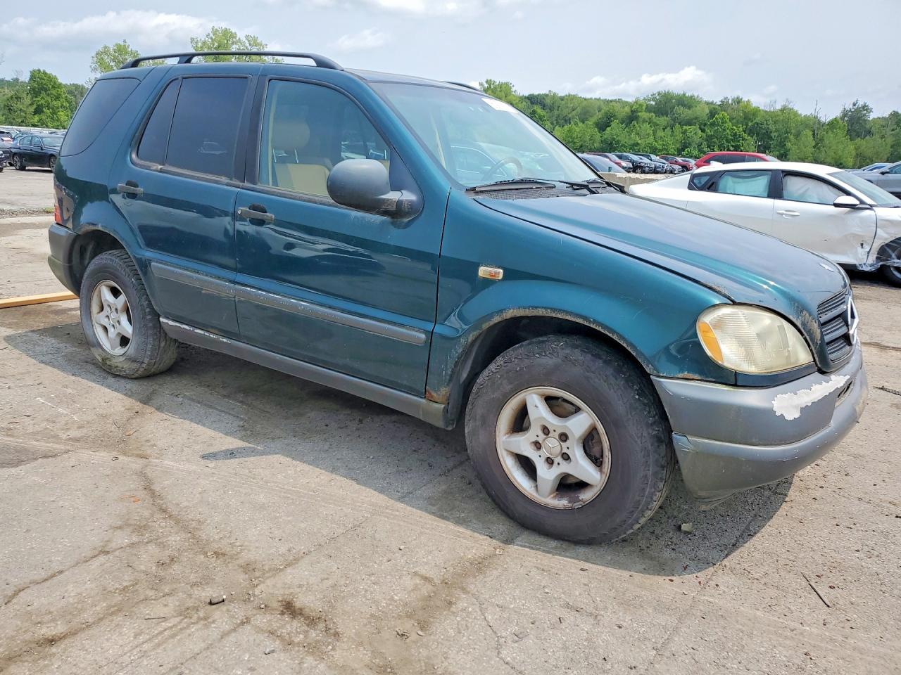 1998 Mercedes-benz Ml 320 Green vin: 4JGAB54E1WA049854