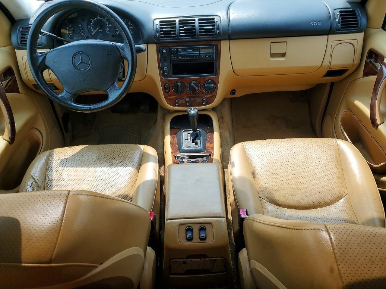 1998 Mercedes-benz Ml 320 Green vin: 4JGAB54E1WA049854