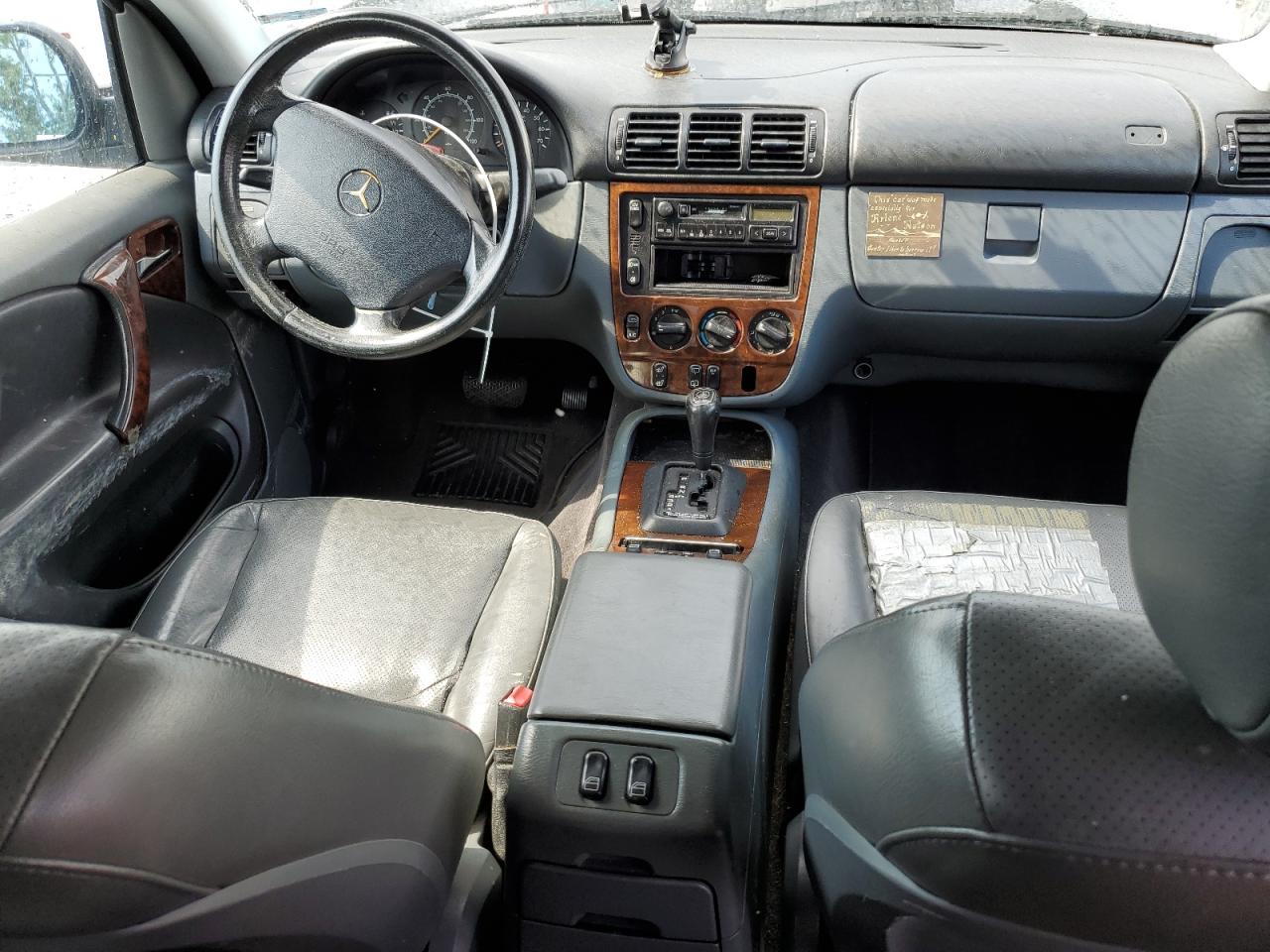 1999 Mercedes-benz Ml 320 Черный vin: 4JGAB54E1XA080703
