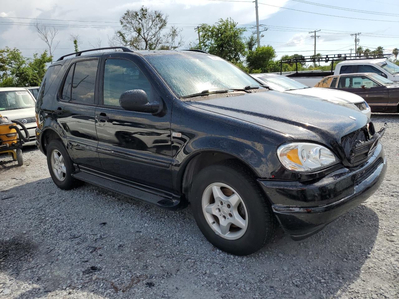 1999 Mercedes-benz Ml 320 Черный vin: 4JGAB54E1XA080703