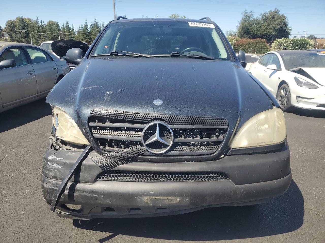 1999 Mercedes-benz Ml 320 Черный vin: 4JGAB54E2XA142397