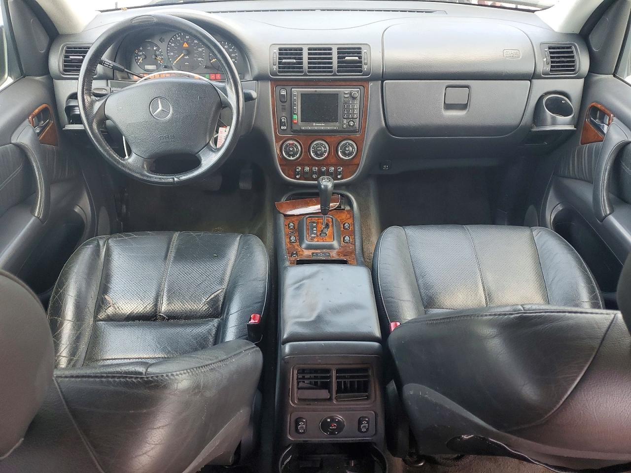 2002 Mercedes-benz Ml 320 Silver vin: 4JGAB54E32A324540