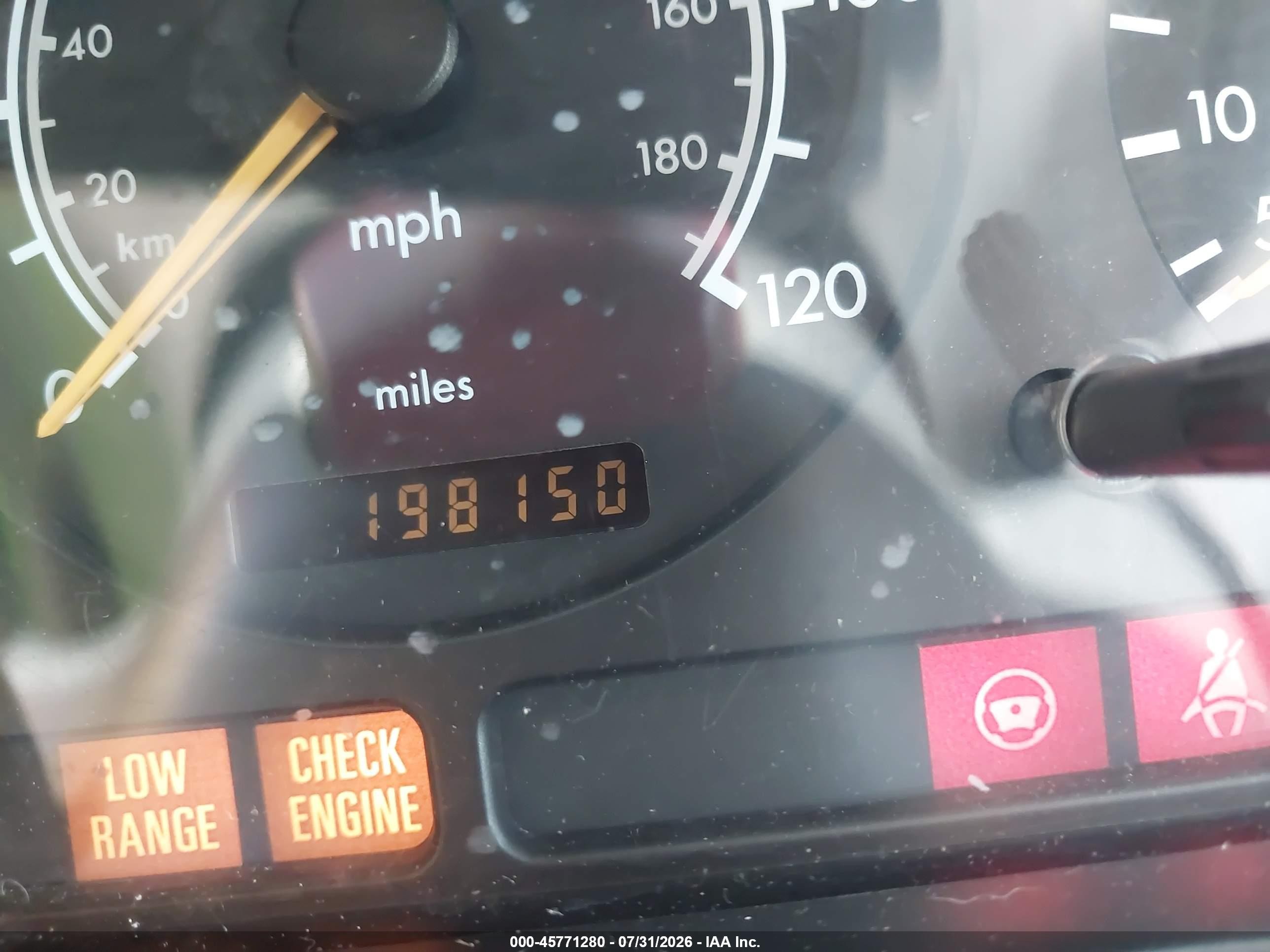 1998 Mercedes-benz Ml 320 Classic Purple vin: 4JGAB54E3WA015480