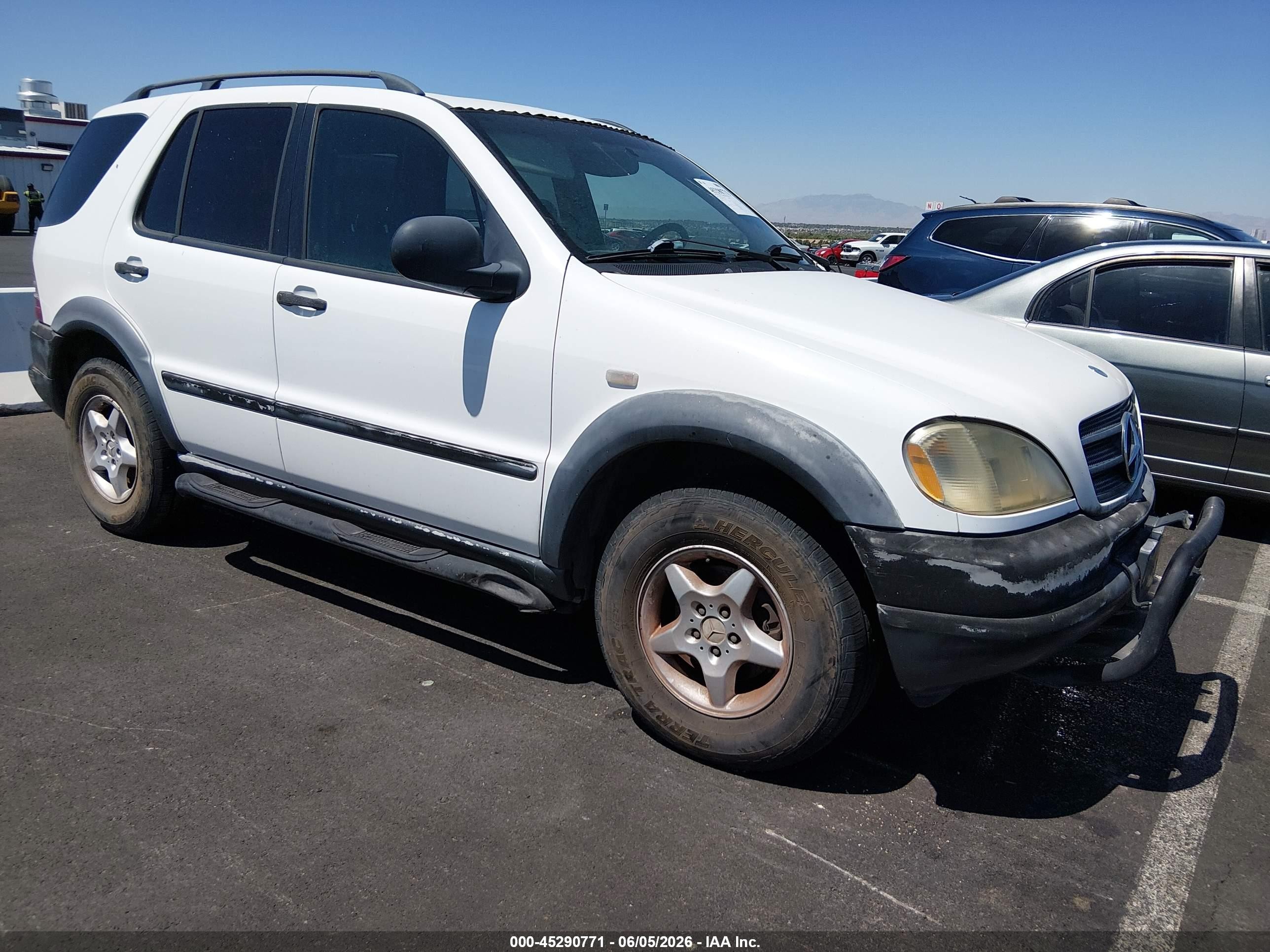1998 Mercedes-benz Ml 320 Classic Белый vin: 4JGAB54E3WA026463