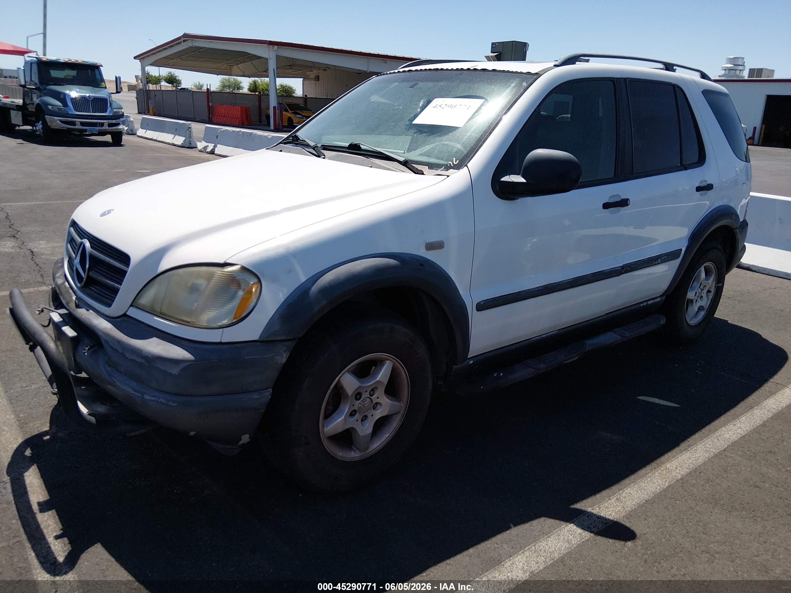 1998 Mercedes-benz Ml 320 Classic Белый vin: 4JGAB54E3WA026463