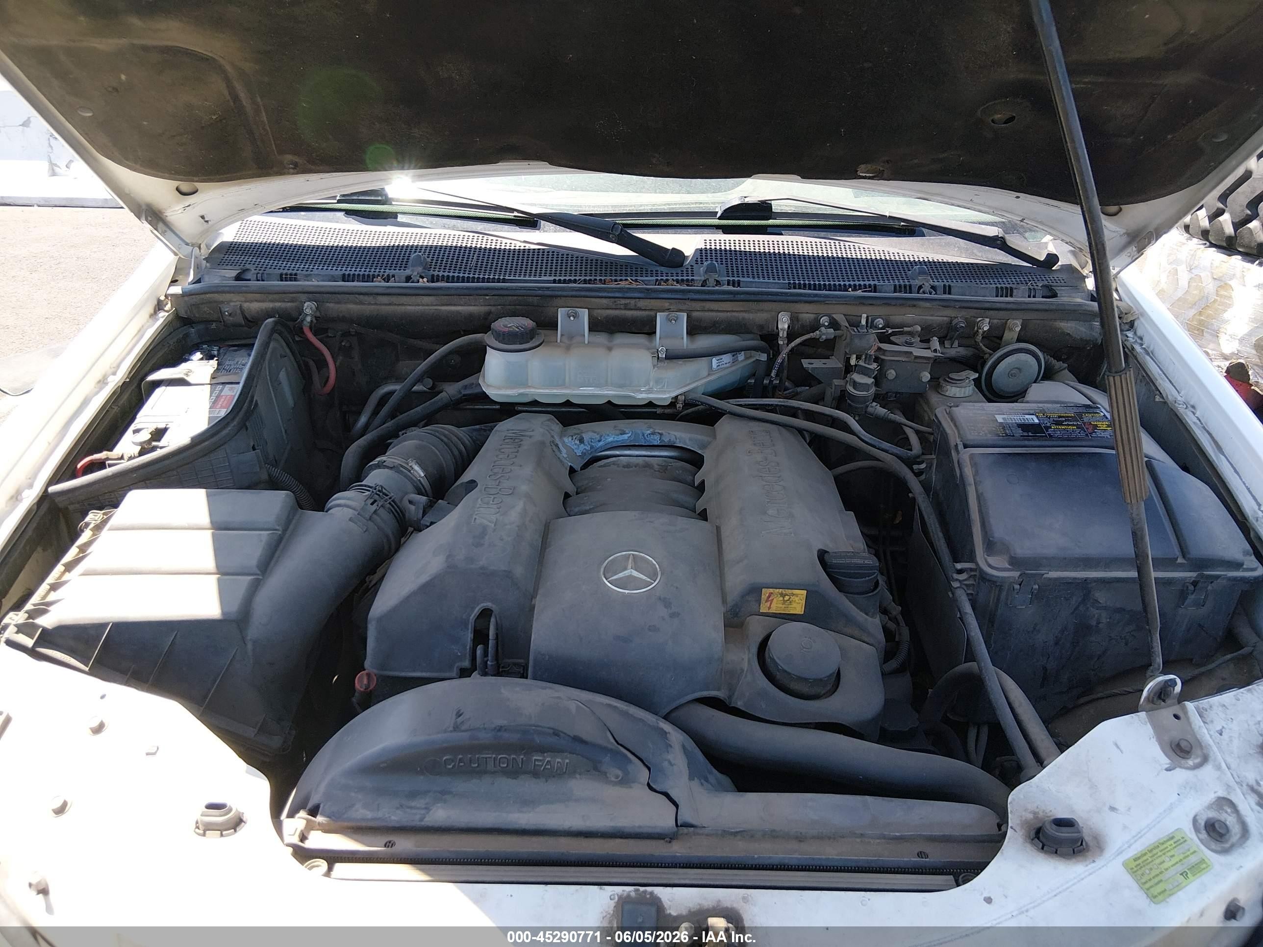 1998 Mercedes-benz Ml 320 Classic Белый vin: 4JGAB54E3WA026463