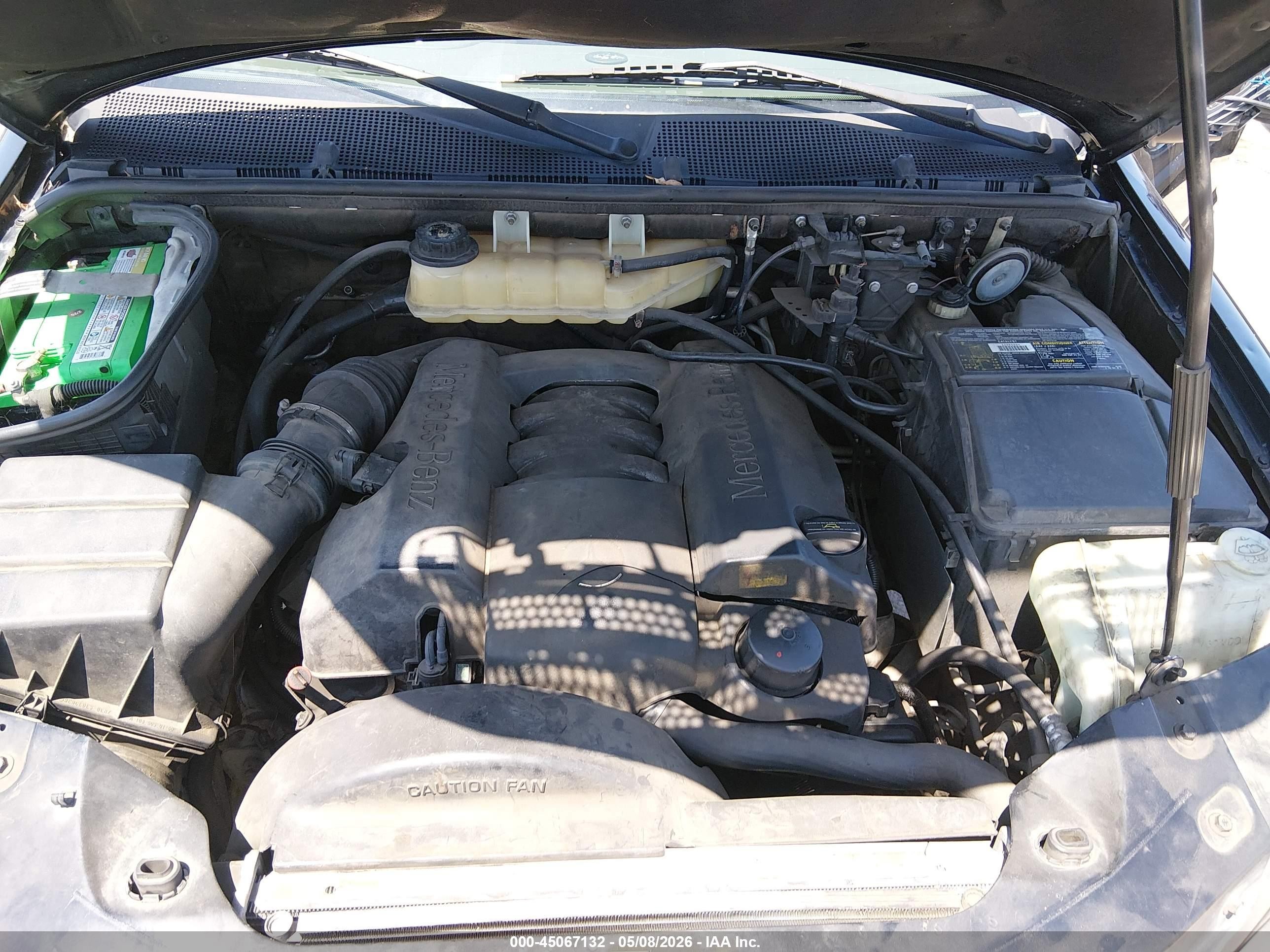 1999 Mercedes-benz Ml 320   Черный vin: 4JGAB54E3XA123745