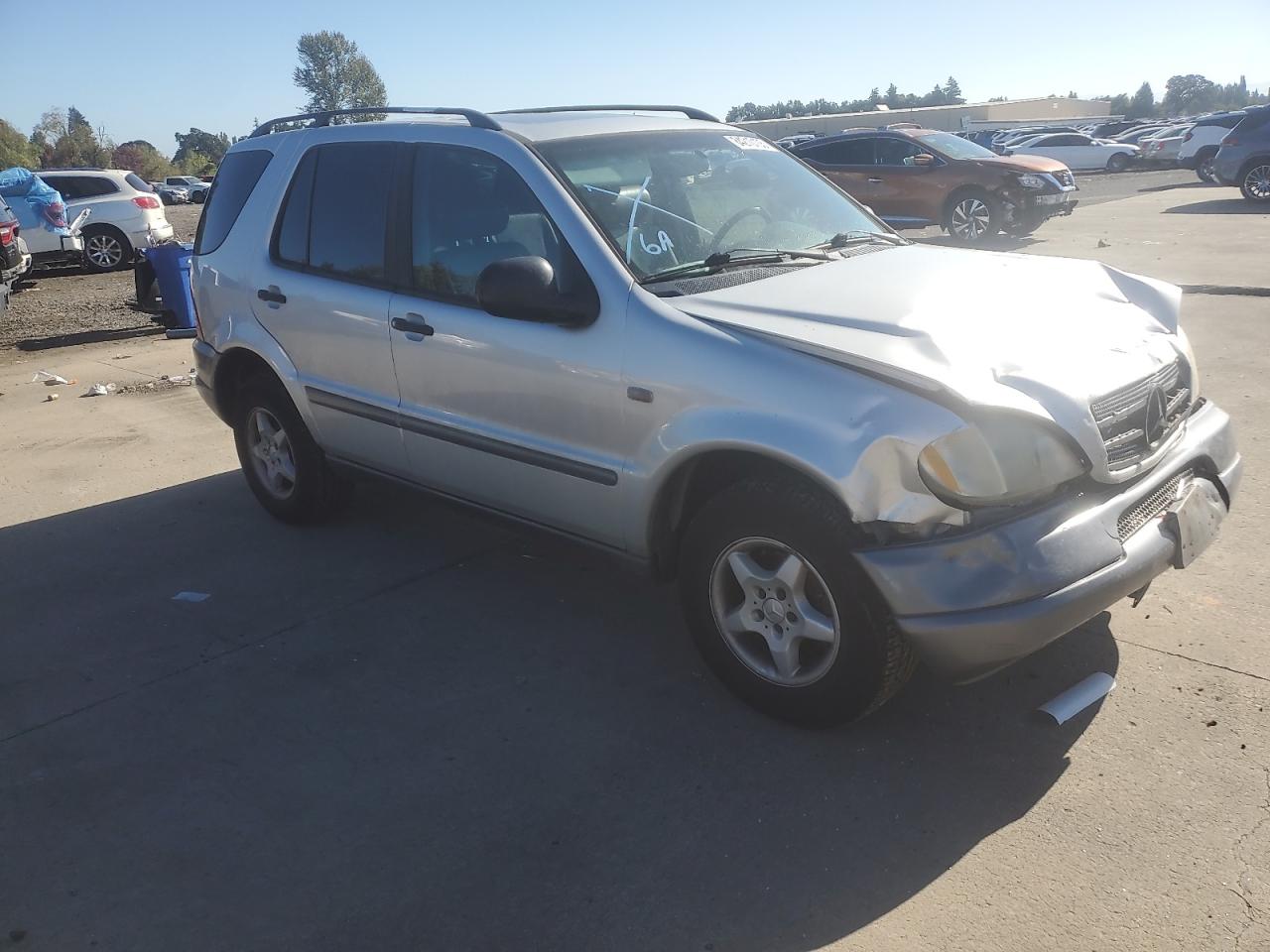 1999 Mercedes-benz Ml 320 Silver vin: 4JGAB54E4XA090075