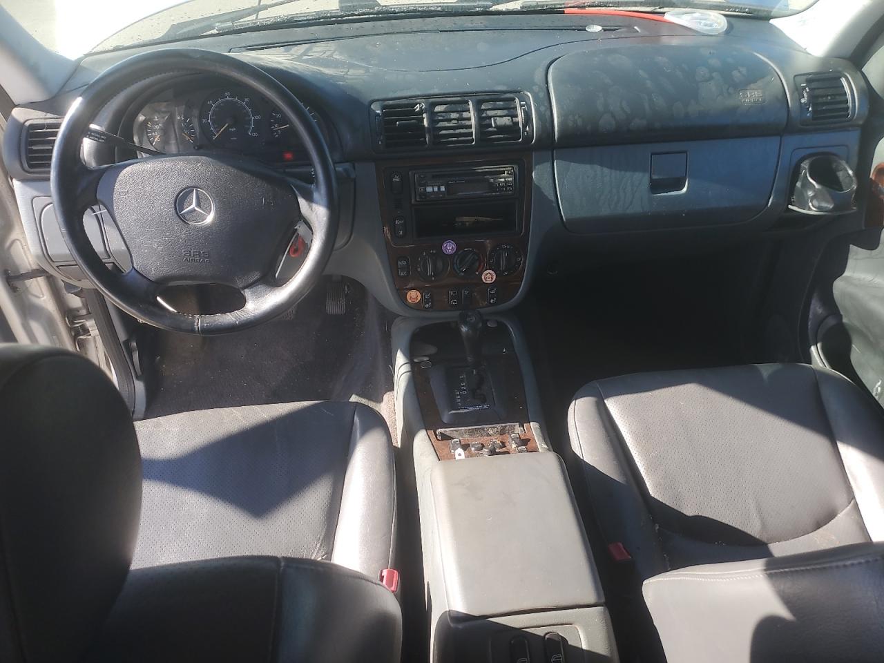 1999 Mercedes-benz Ml 320 Silver vin: 4JGAB54E4XA090075