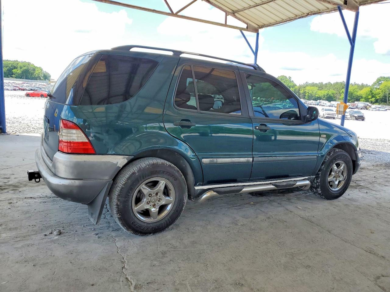 1999 Mercedes-benz Ml 320 Green vin: 4JGAB54E4XA100703