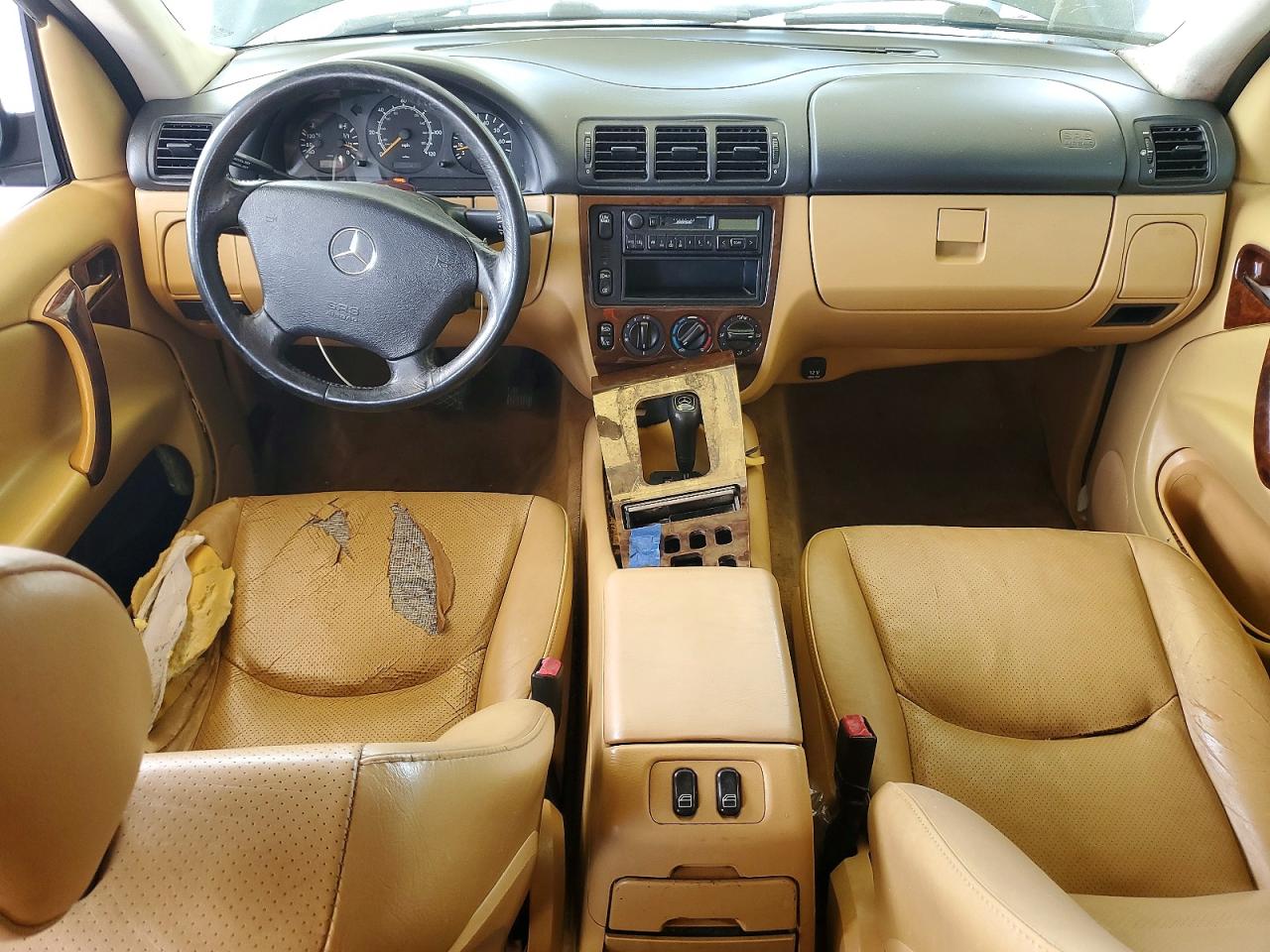 1999 Mercedes-benz Ml 320 Green vin: 4JGAB54E4XA100703