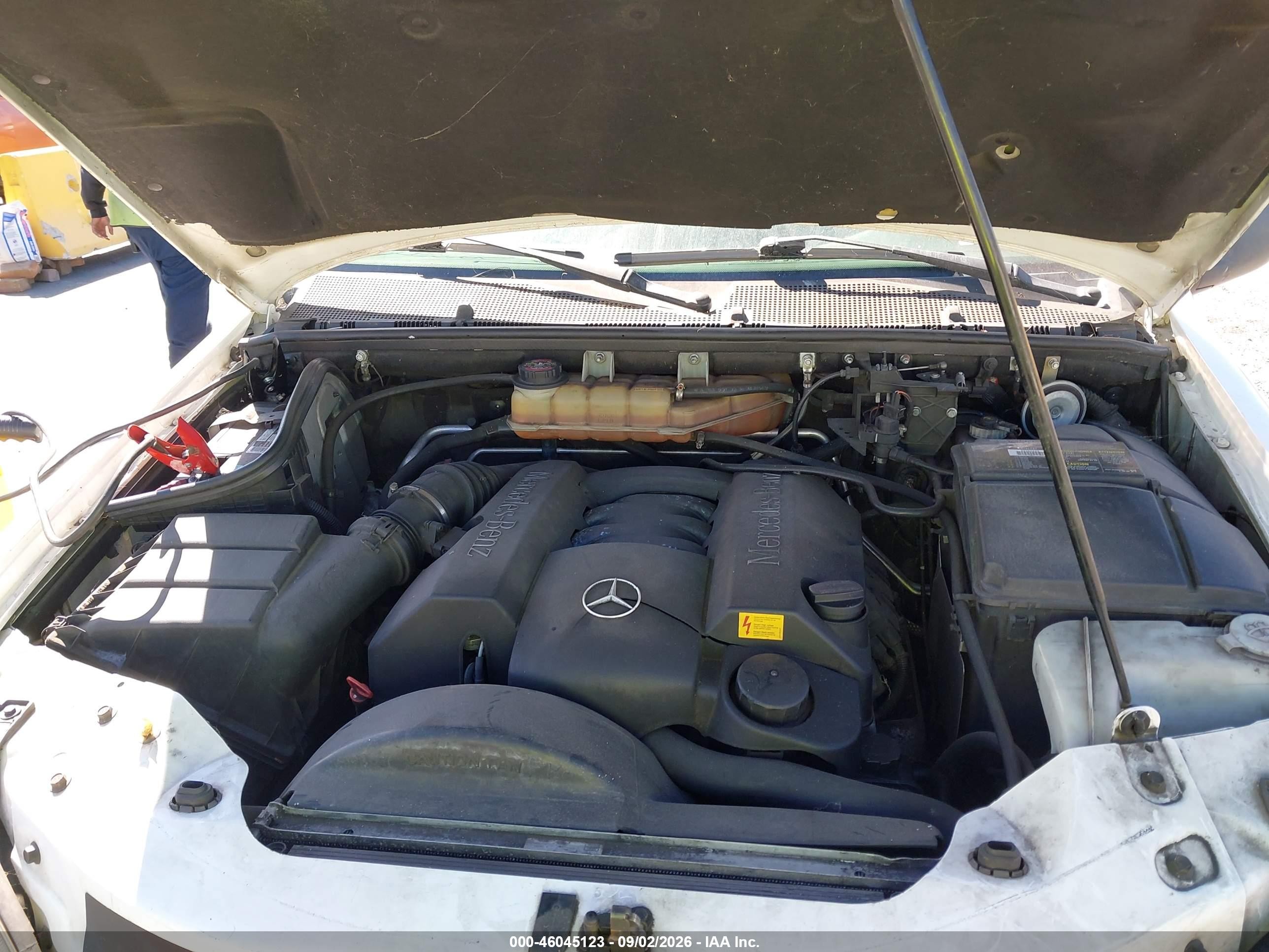 1999 Mercedes-benz Ml 320   White vin: 4JGAB54E4XA129358