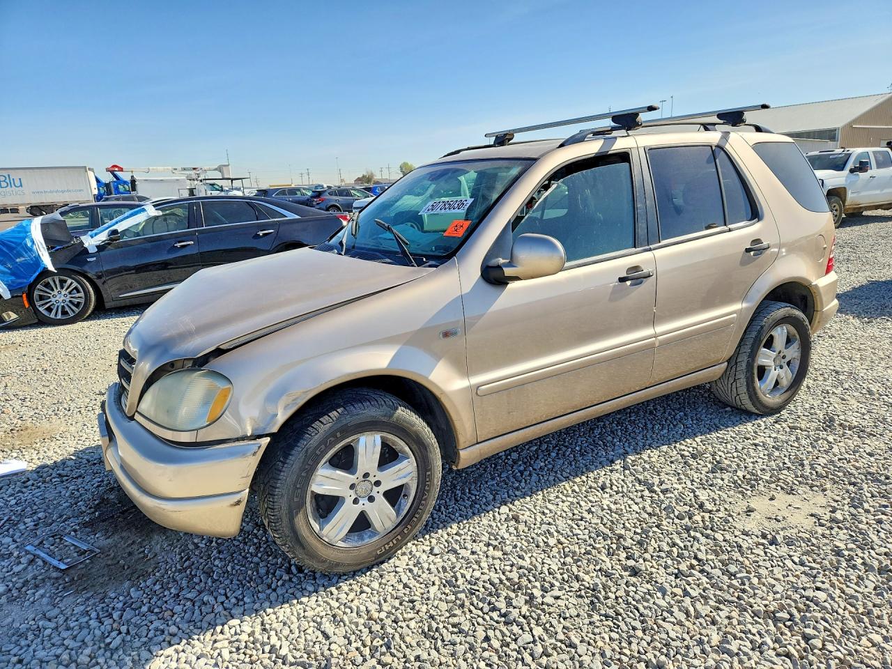 2001 Mercedes-benz Ml 320 Gold vin: 4JGAB54E51A247152