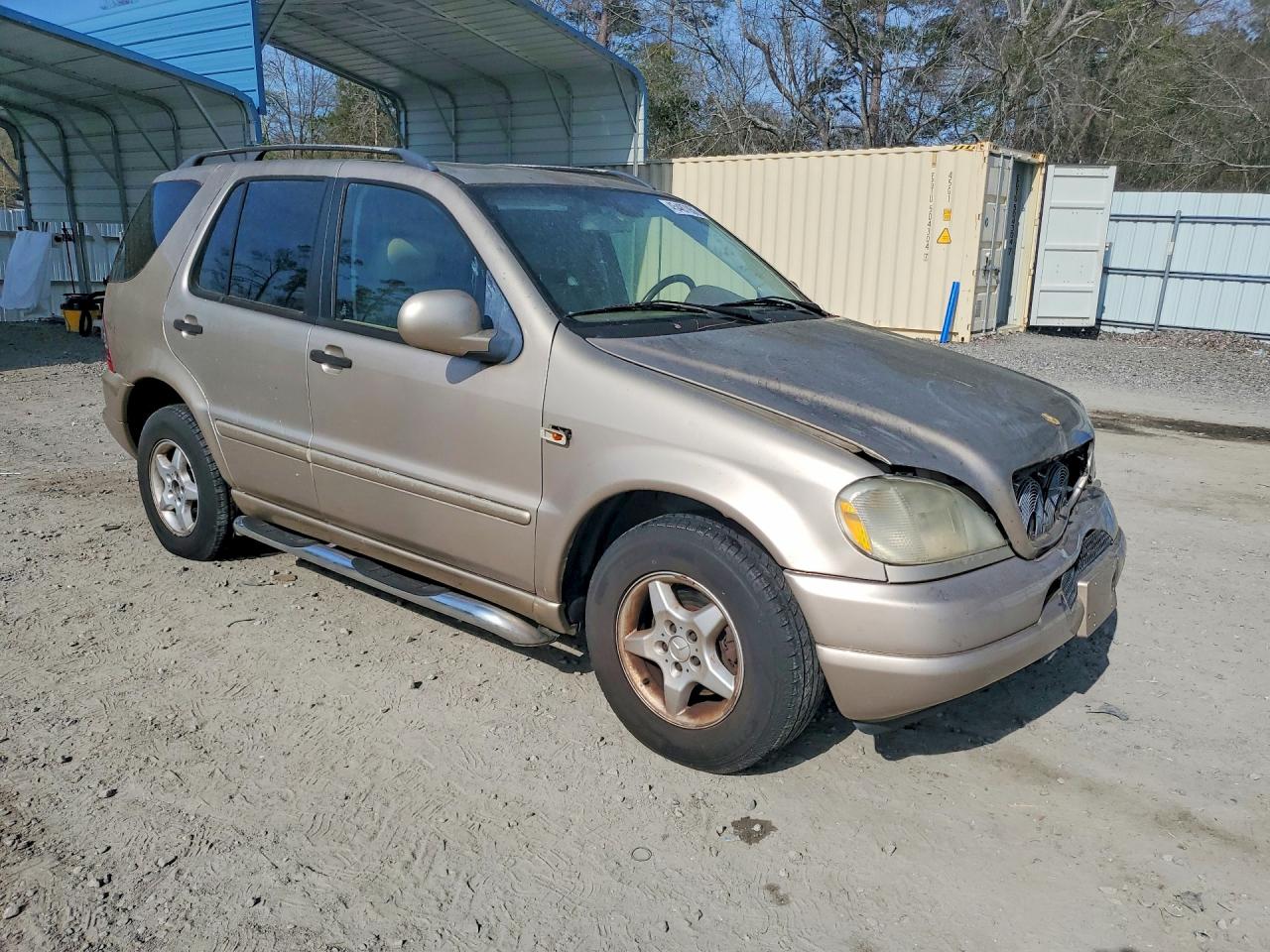 2001 Mercedes-benz Ml 320 Золотой vin: 4JGAB54E51A275517