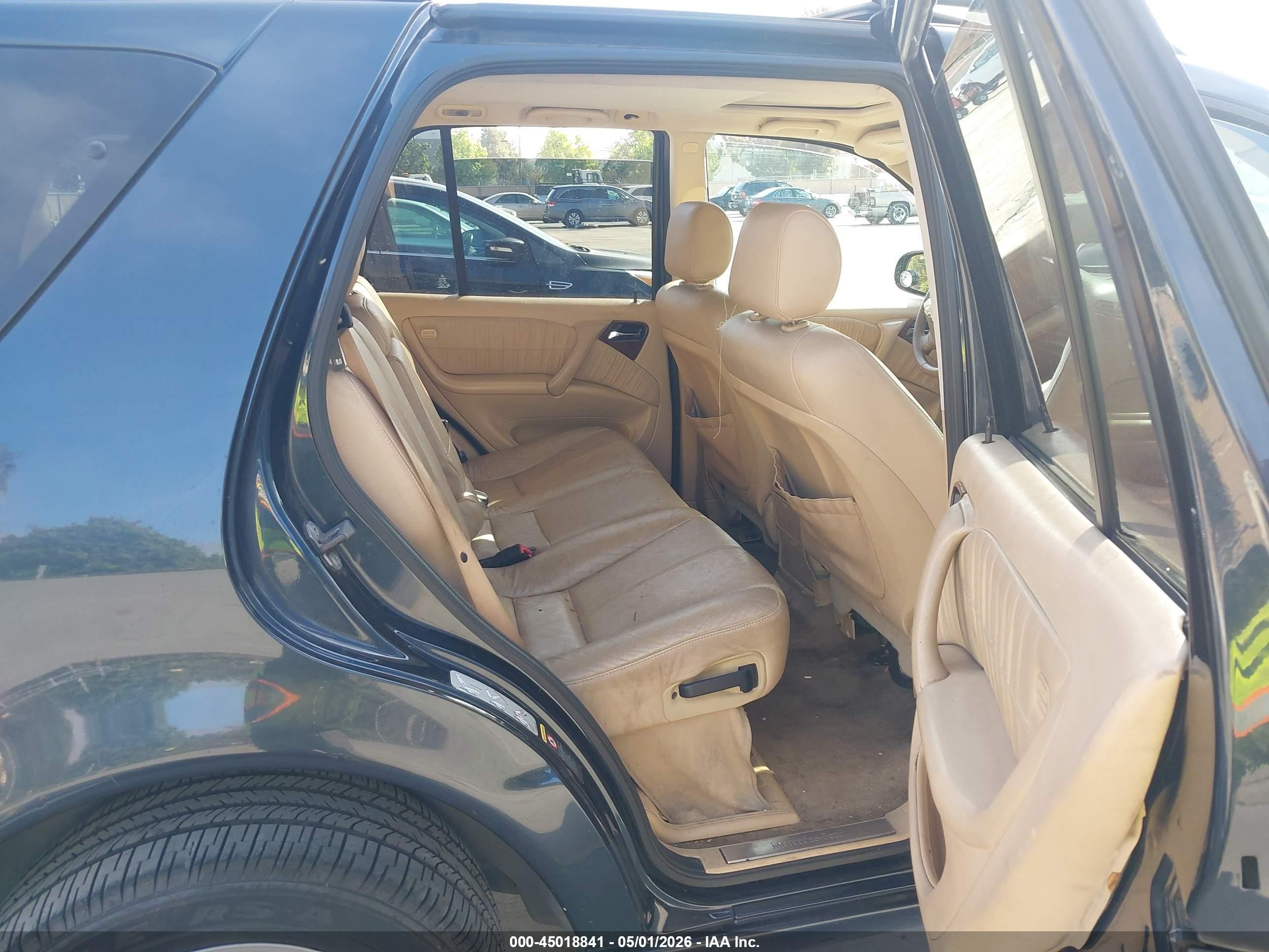 2003 Mercedes-benz Ml 320 Blue vin: 4JGAB54E53A372462