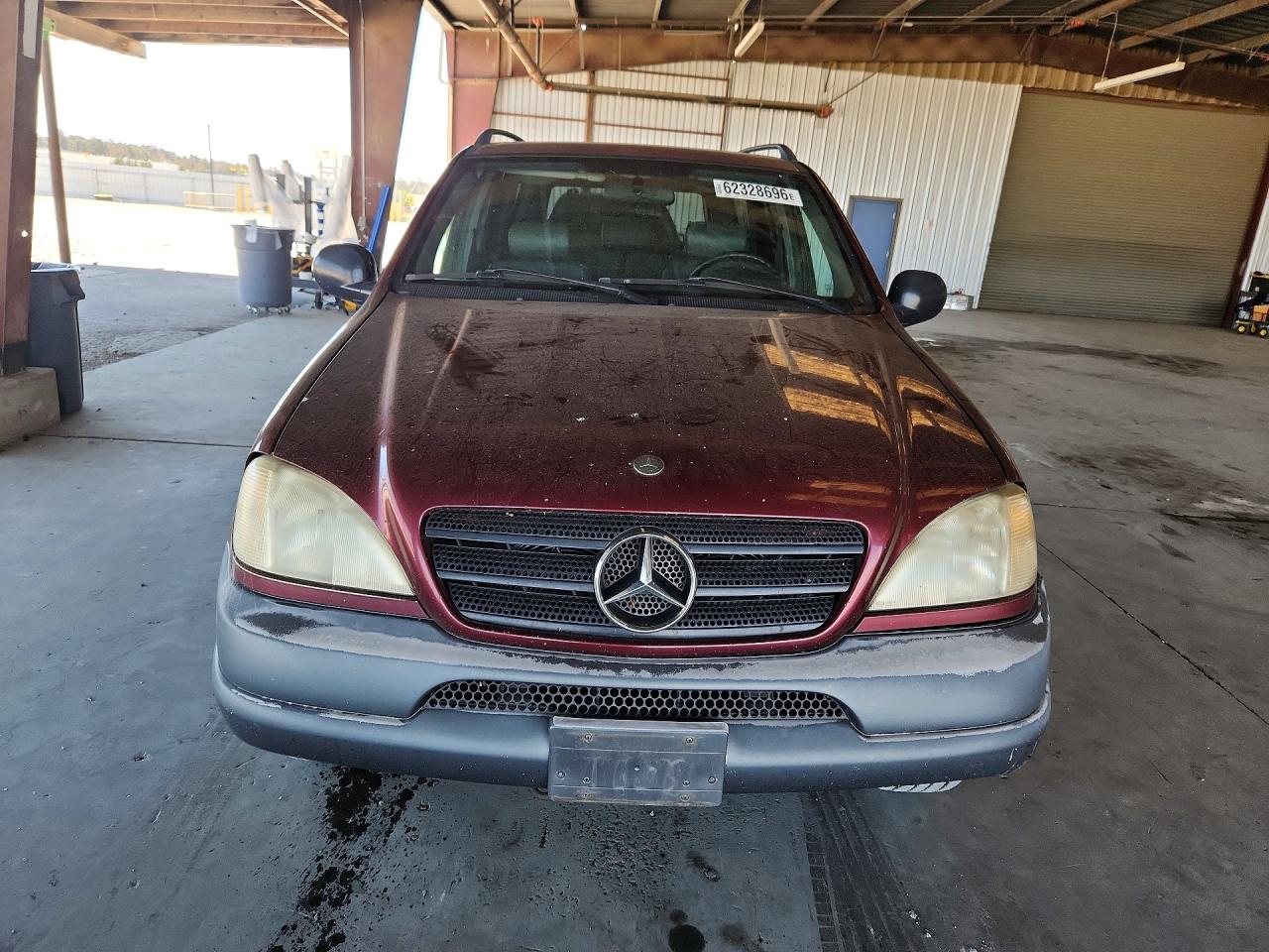 1998 Mercedes-benz Ml 320 Burgundy vin: 4JGAB54E5WA031406