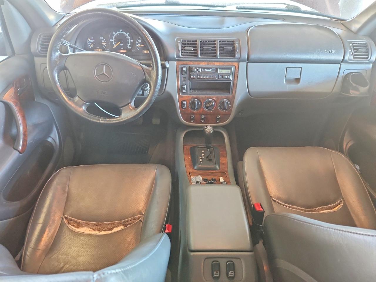 1998 Mercedes-benz Ml 320 Burgundy vin: 4JGAB54E5WA031406