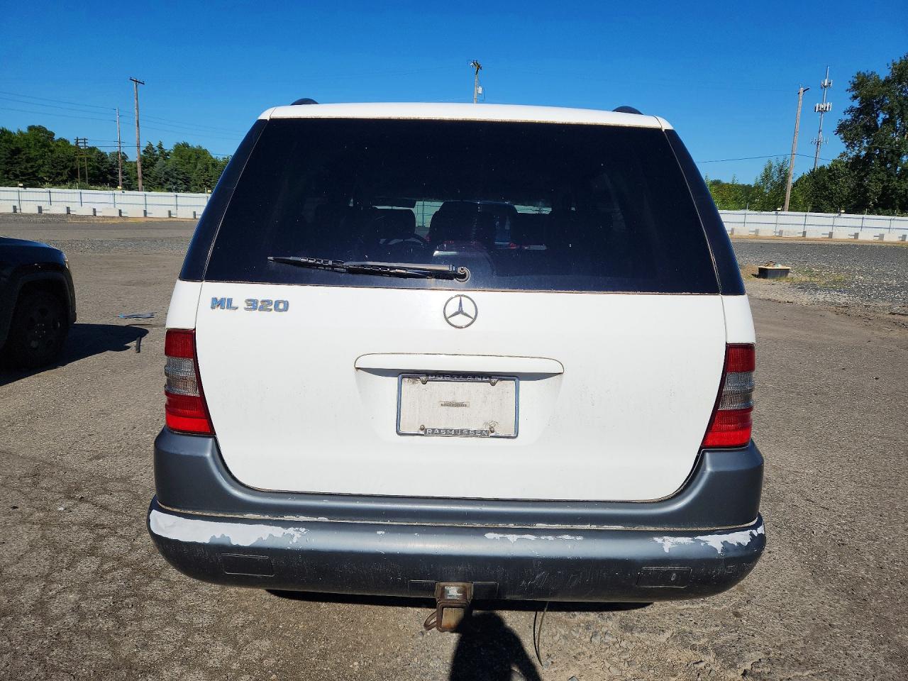 1999 Mercedes-benz Ml 320 White vin: 4JGAB54E5XA080557