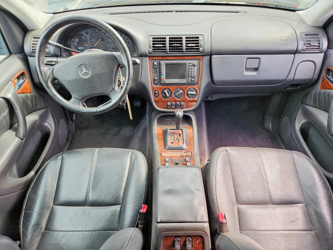 2000 Mercedes-benz Ml 320 Blue vin: 4JGAB54E5YA195953