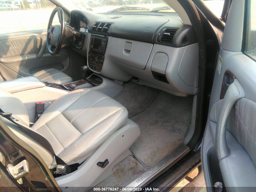 2000 Mercedes-benz Ml 320 Blue vin: 4JGAB54E6YA194598