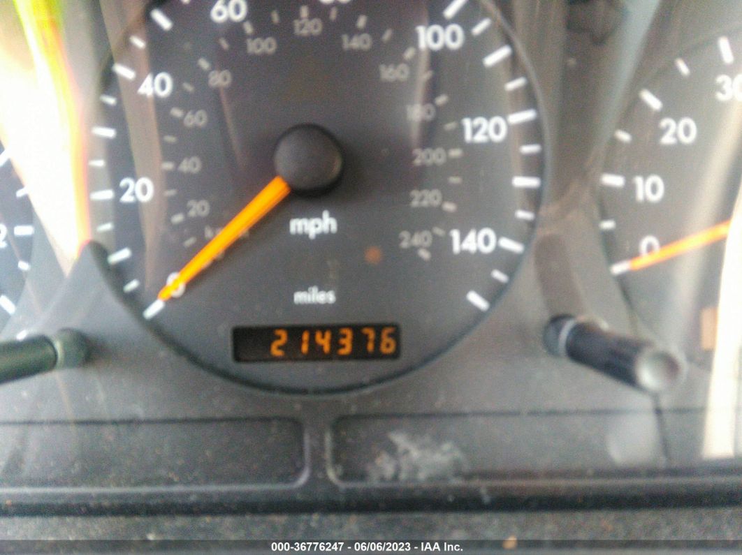 2000 Mercedes-benz Ml 320 Blue vin: 4JGAB54E6YA194598